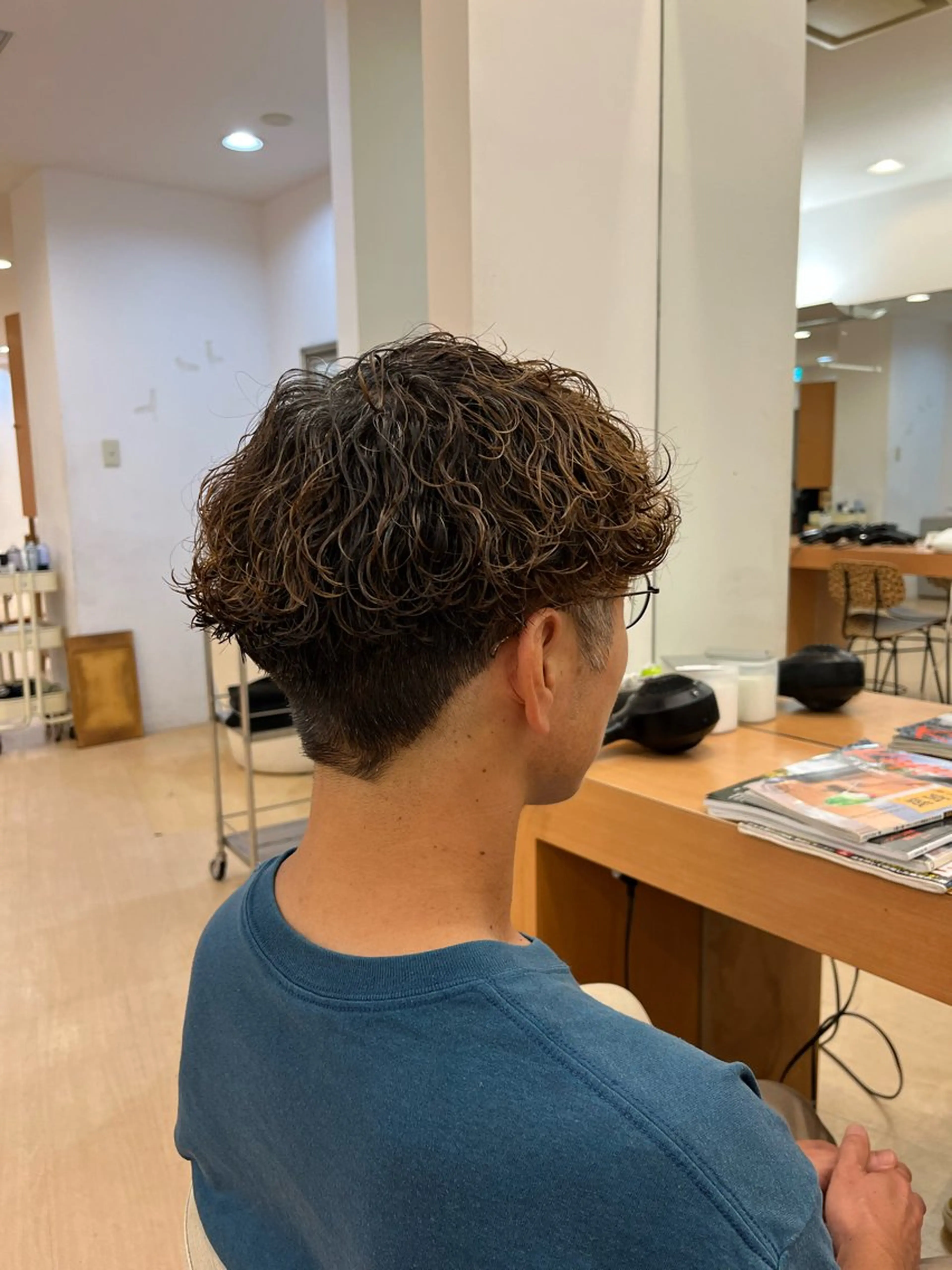 パーマ メンズ メンズパーマ 波巻きパーマ 💠つたふうか/ 韓国/メンズヘア💠のヘアスタイル