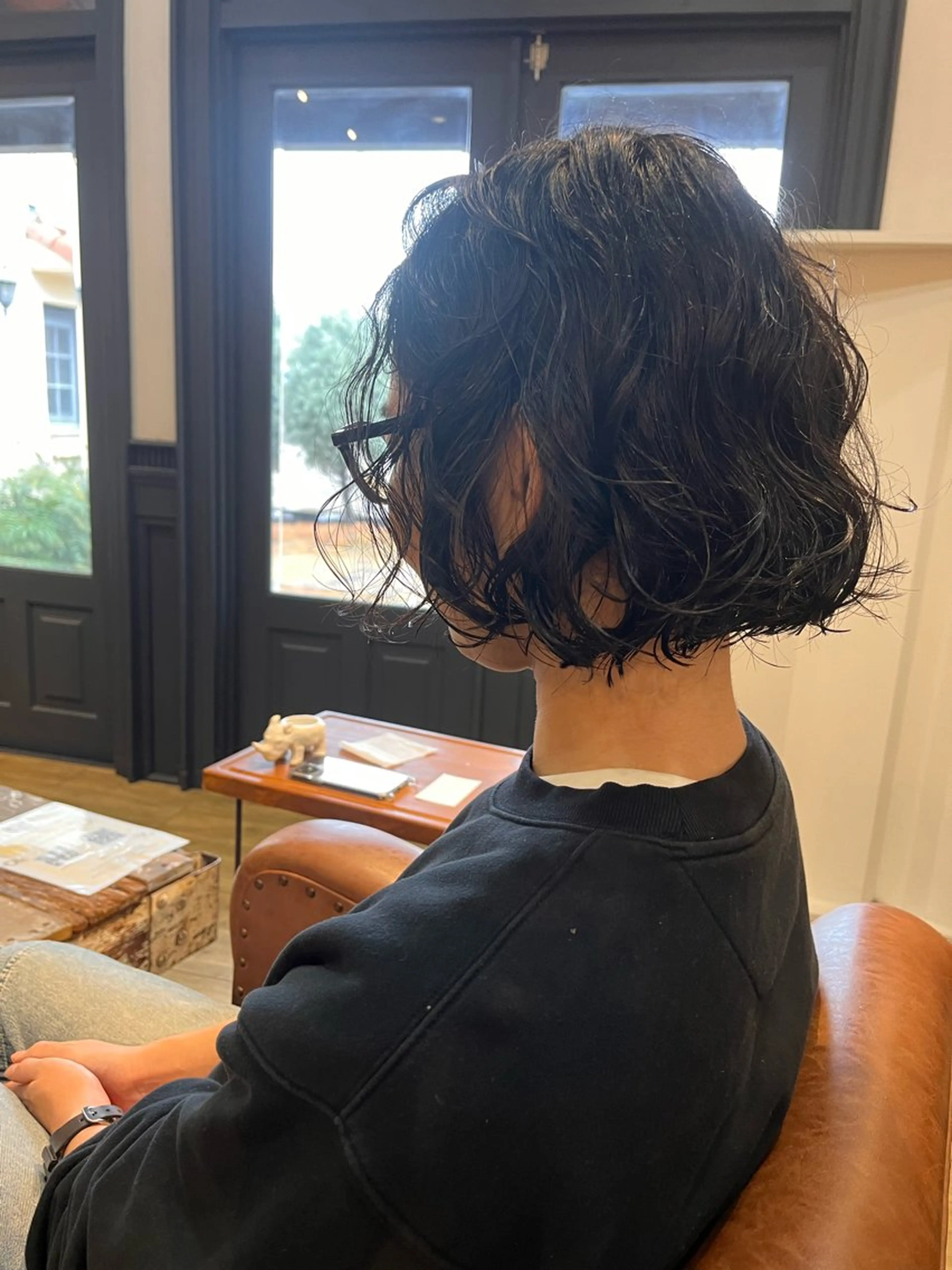 ミディアム 上坪 あずさのヘアスタイル