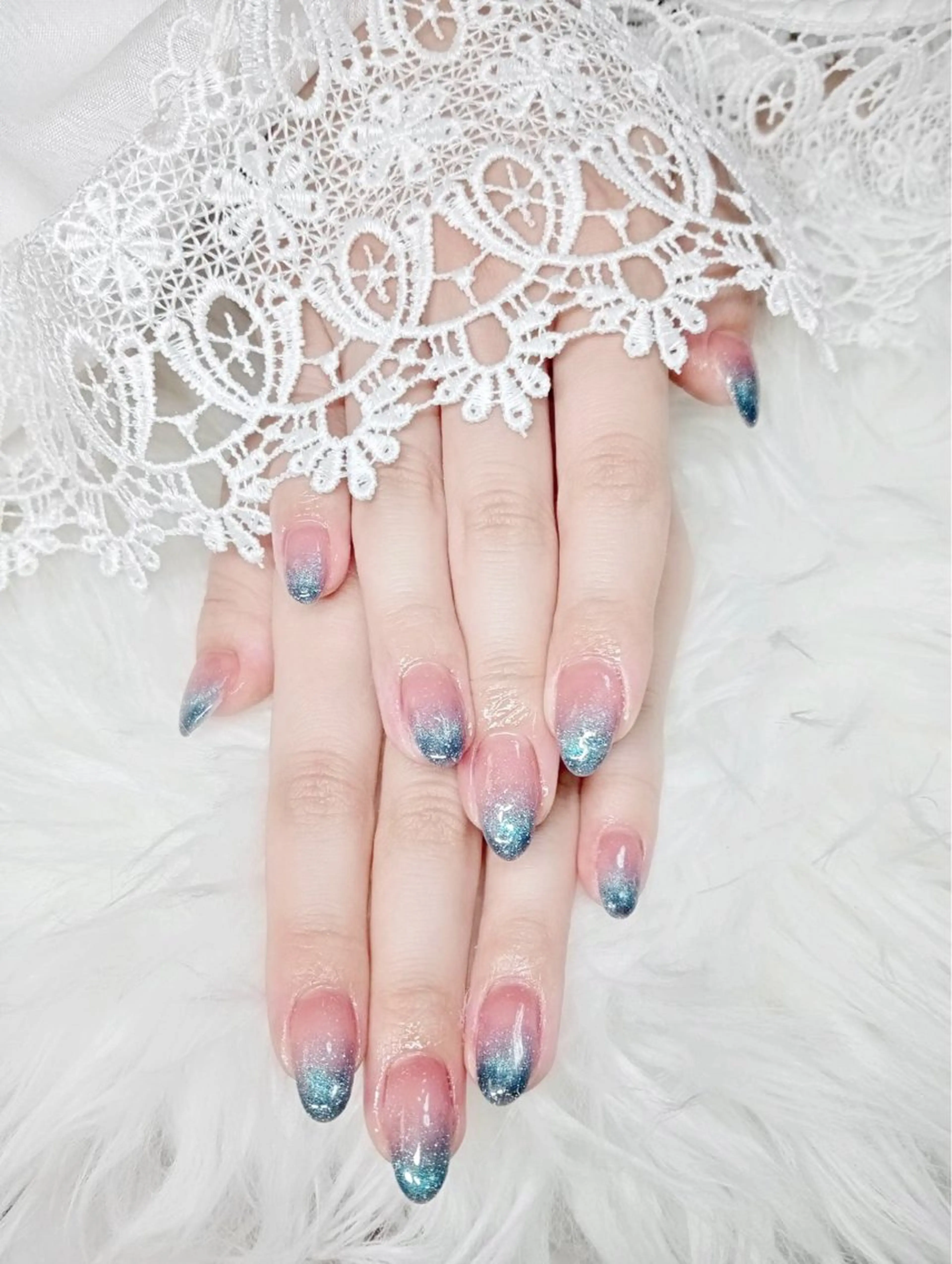 ミディアム ハンドネイル Hanaai Salon新宿店のネイルデザイン