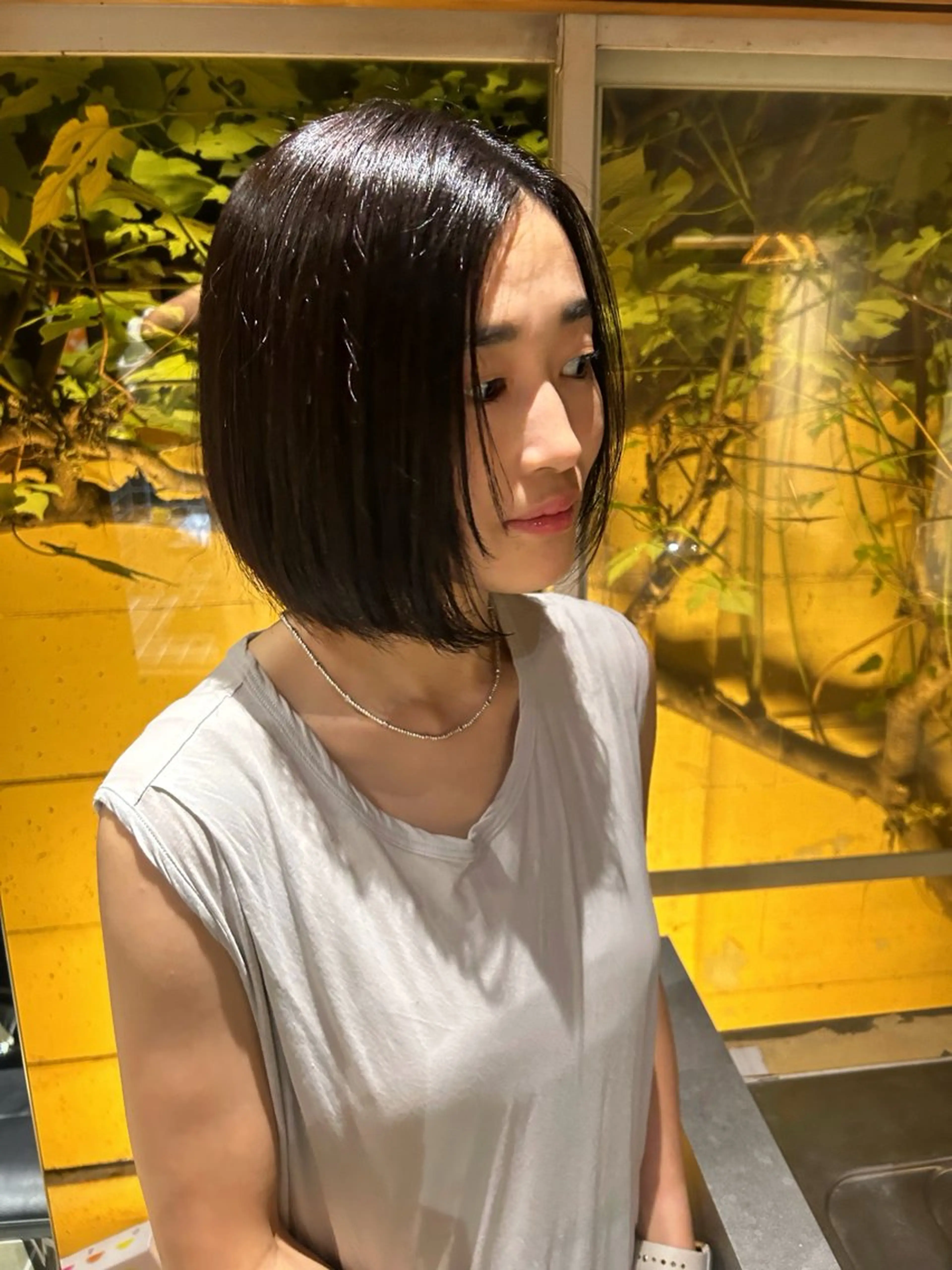 ショート ボブ 濱田 憲佑のヘアスタイル