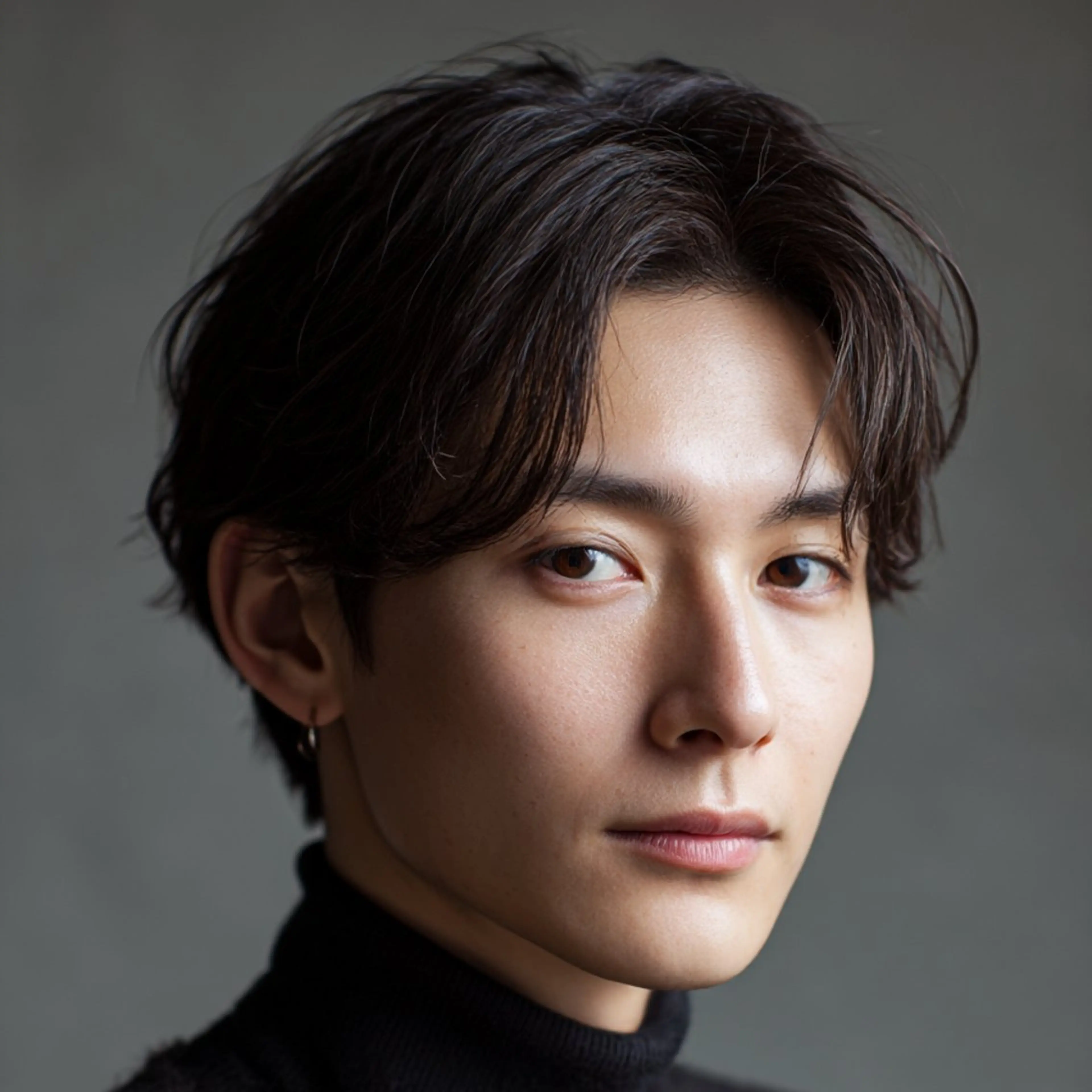 メンズ 飯田 知将のヘアスタイル