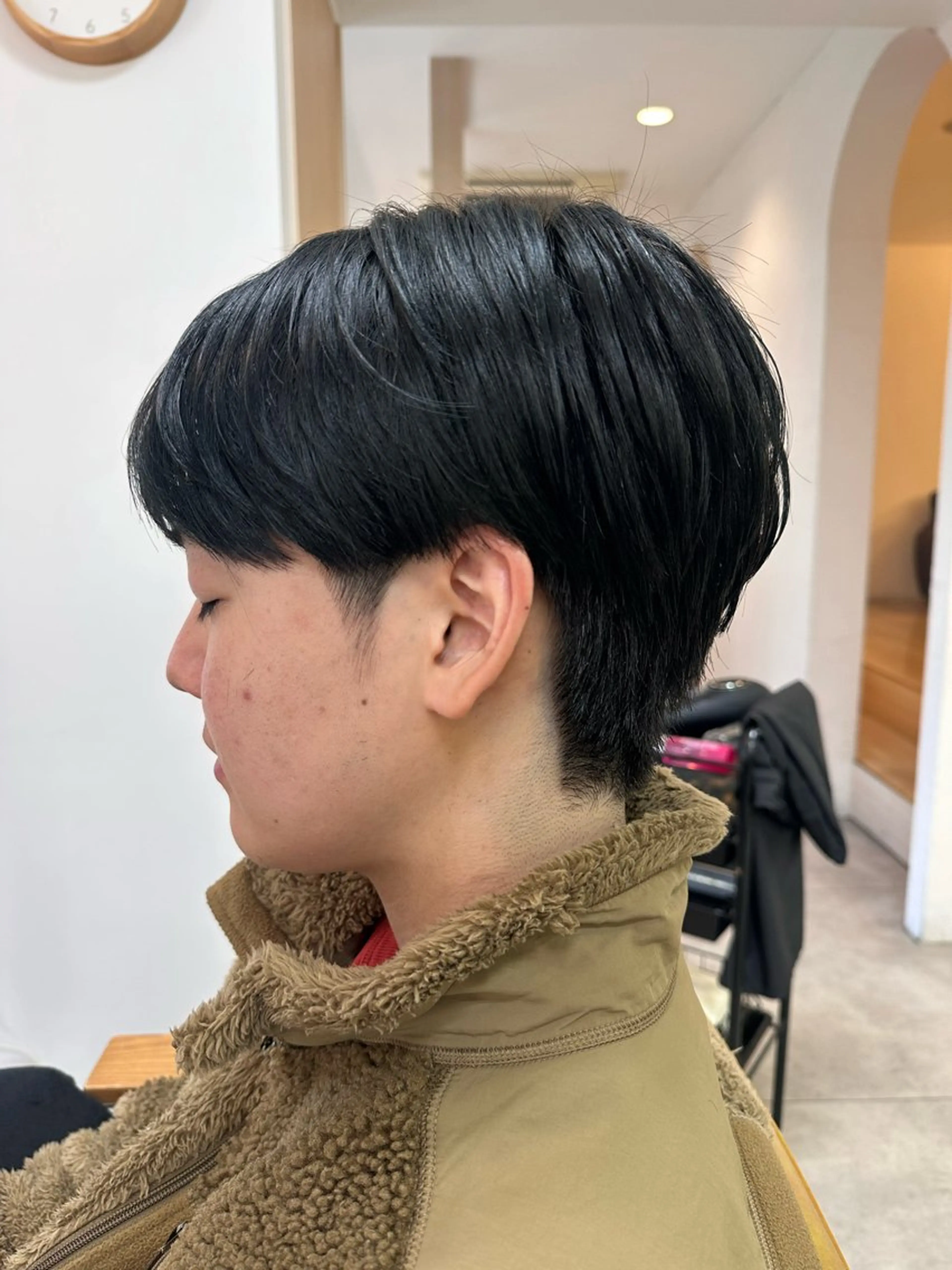 ショート メンズ カット ヘアカラー ヘッドスパ 立川 芽依のヘアスタイル