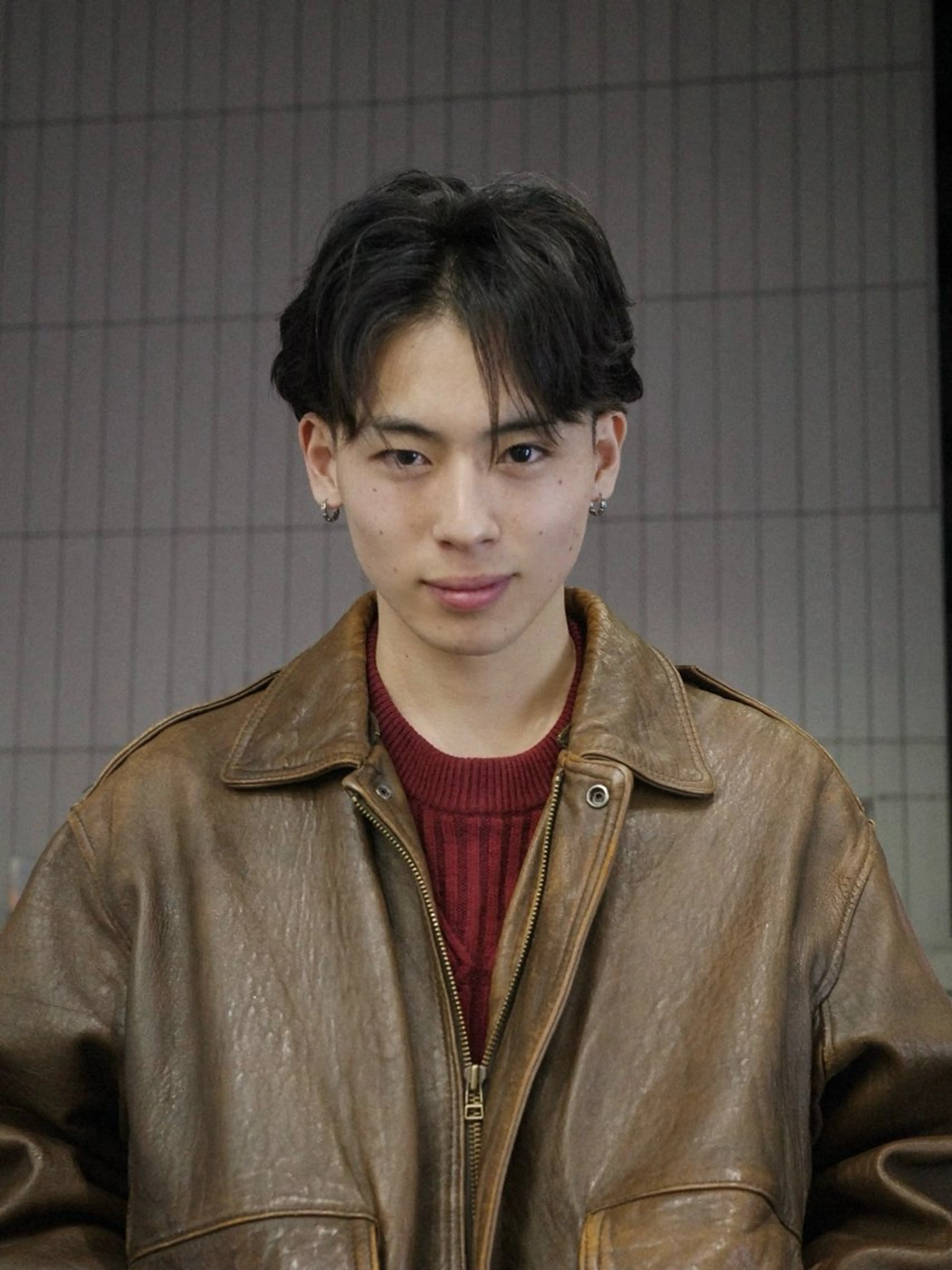 パーマ メンズ フェザーパーマ メンズパーマ カット パーマ お洒落カジュアル🍃 まなとのヘアスタイル