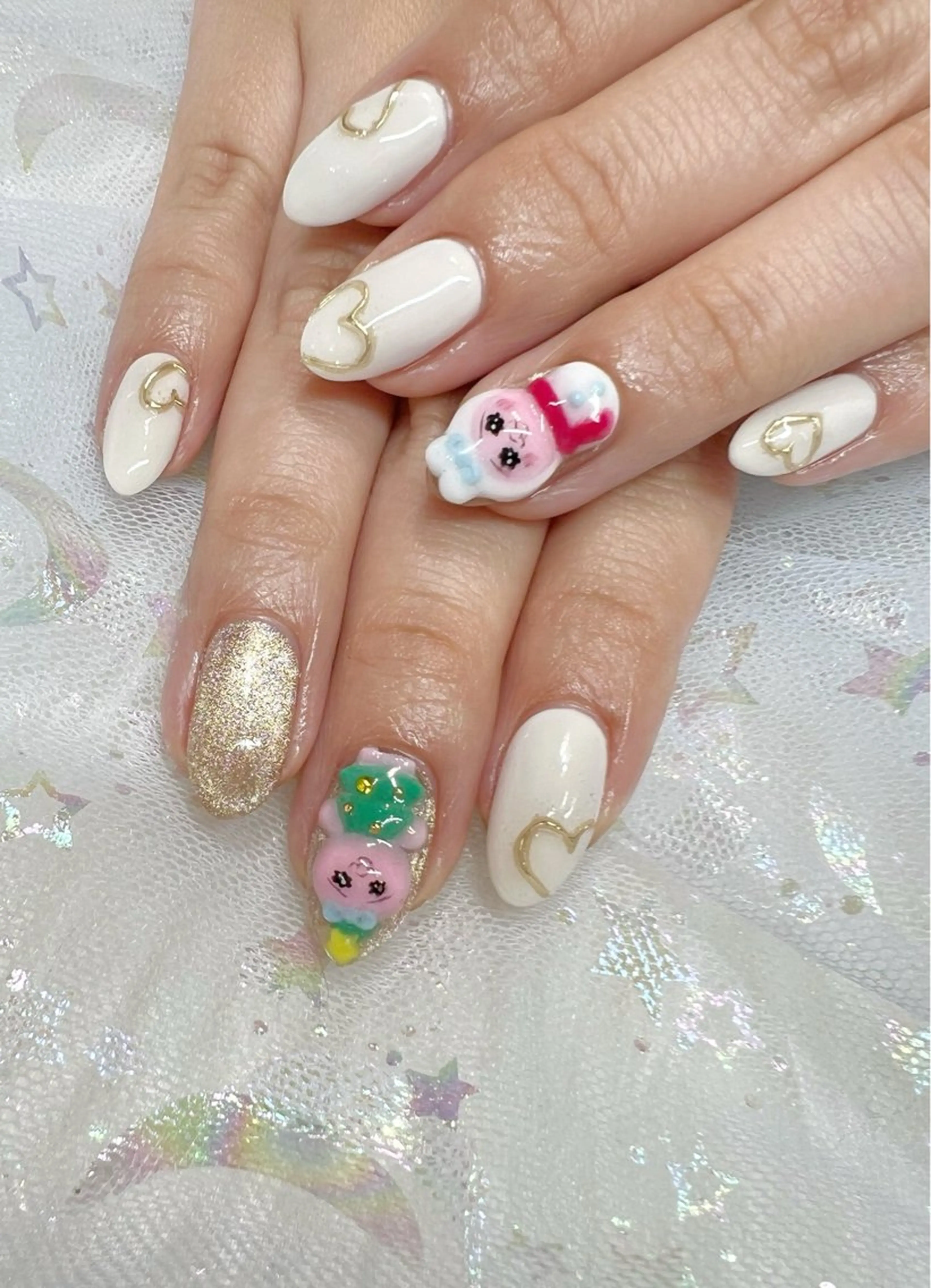 ネイル ハンドネイル glow_ nailのネイルデザイン