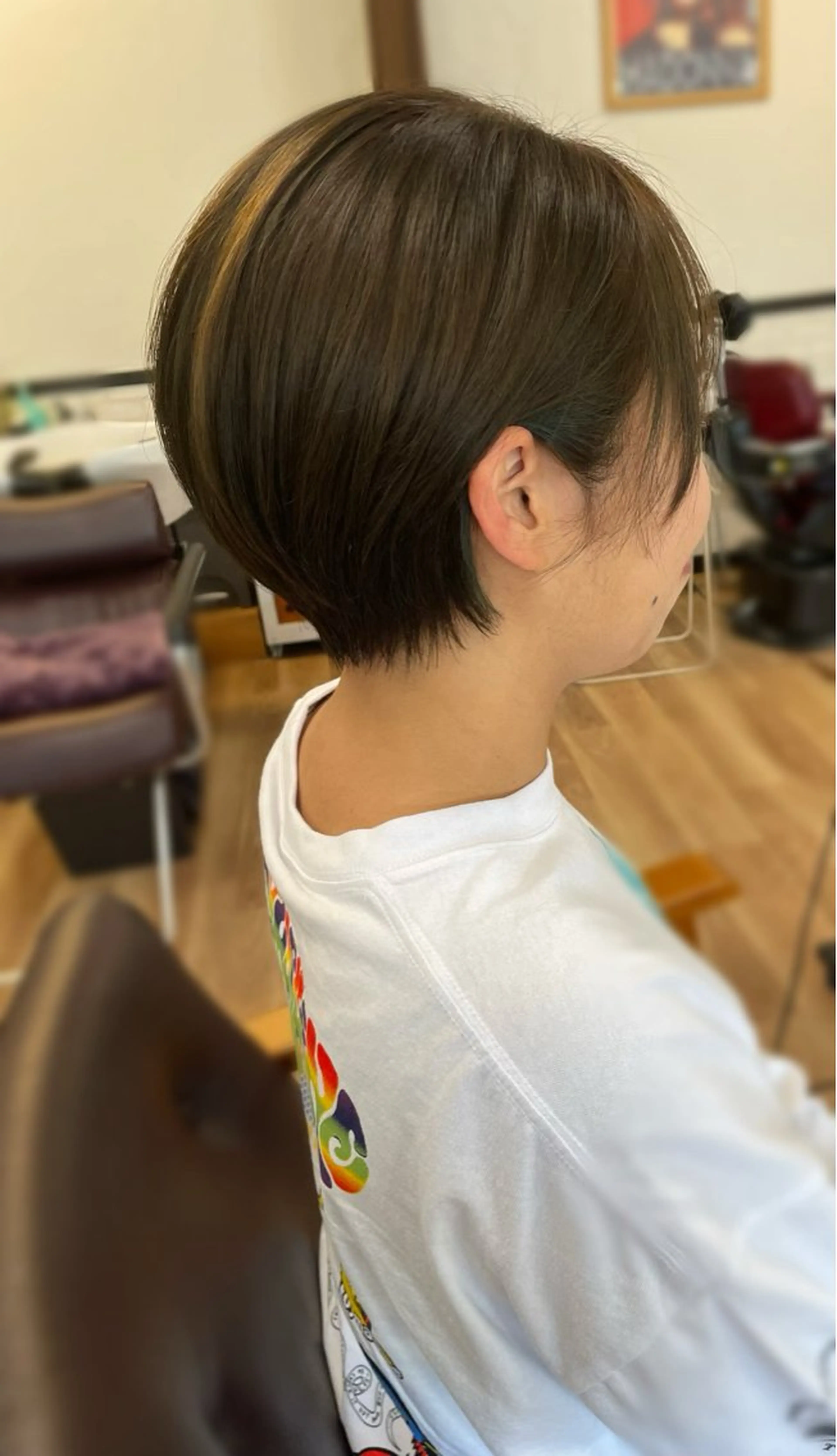 ショート カット 菊池 栄里奈のヘアスタイル