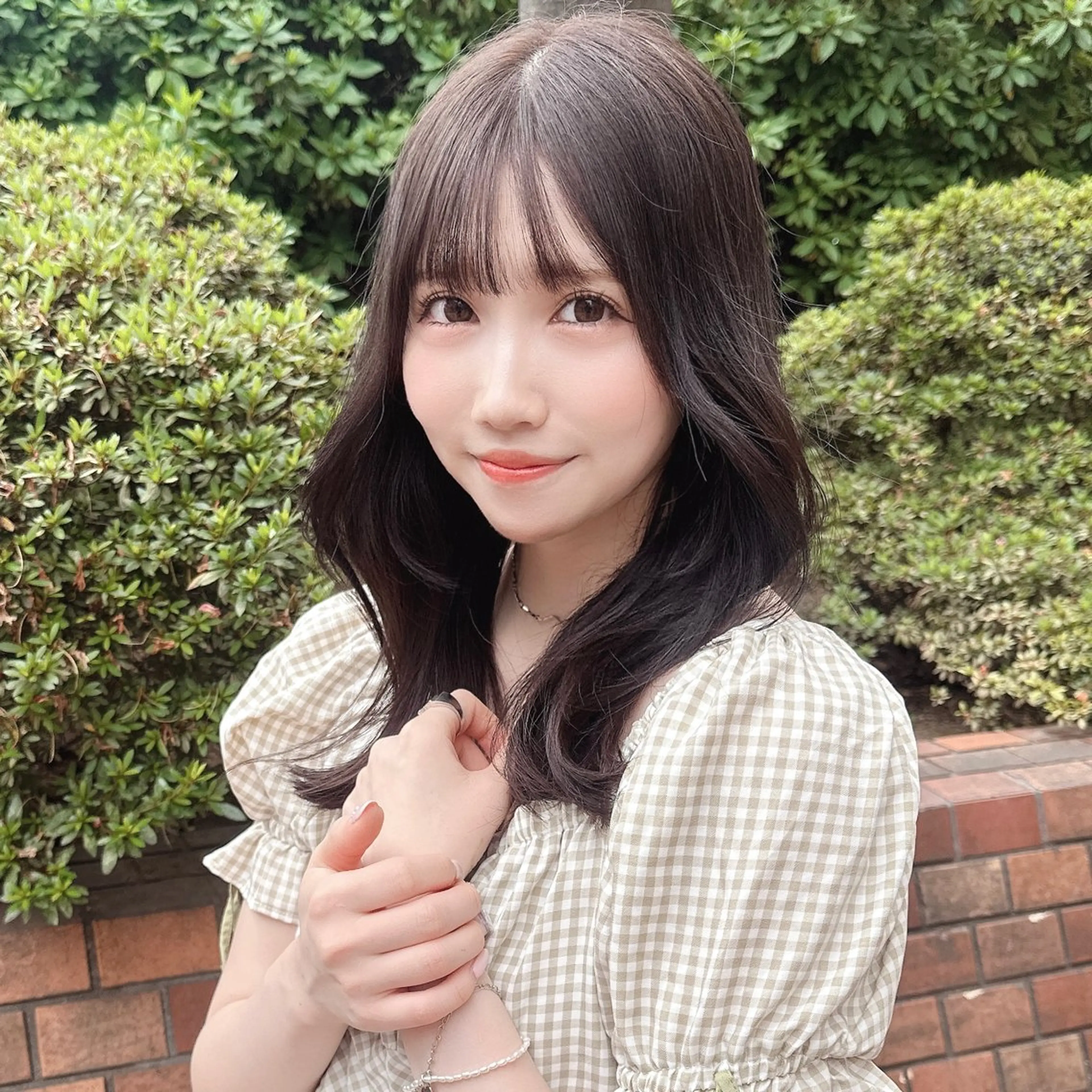 ミディアム カラー ✨️美髪矯正×似合わ せ艶カラー✨藤田透のヘアスタイル