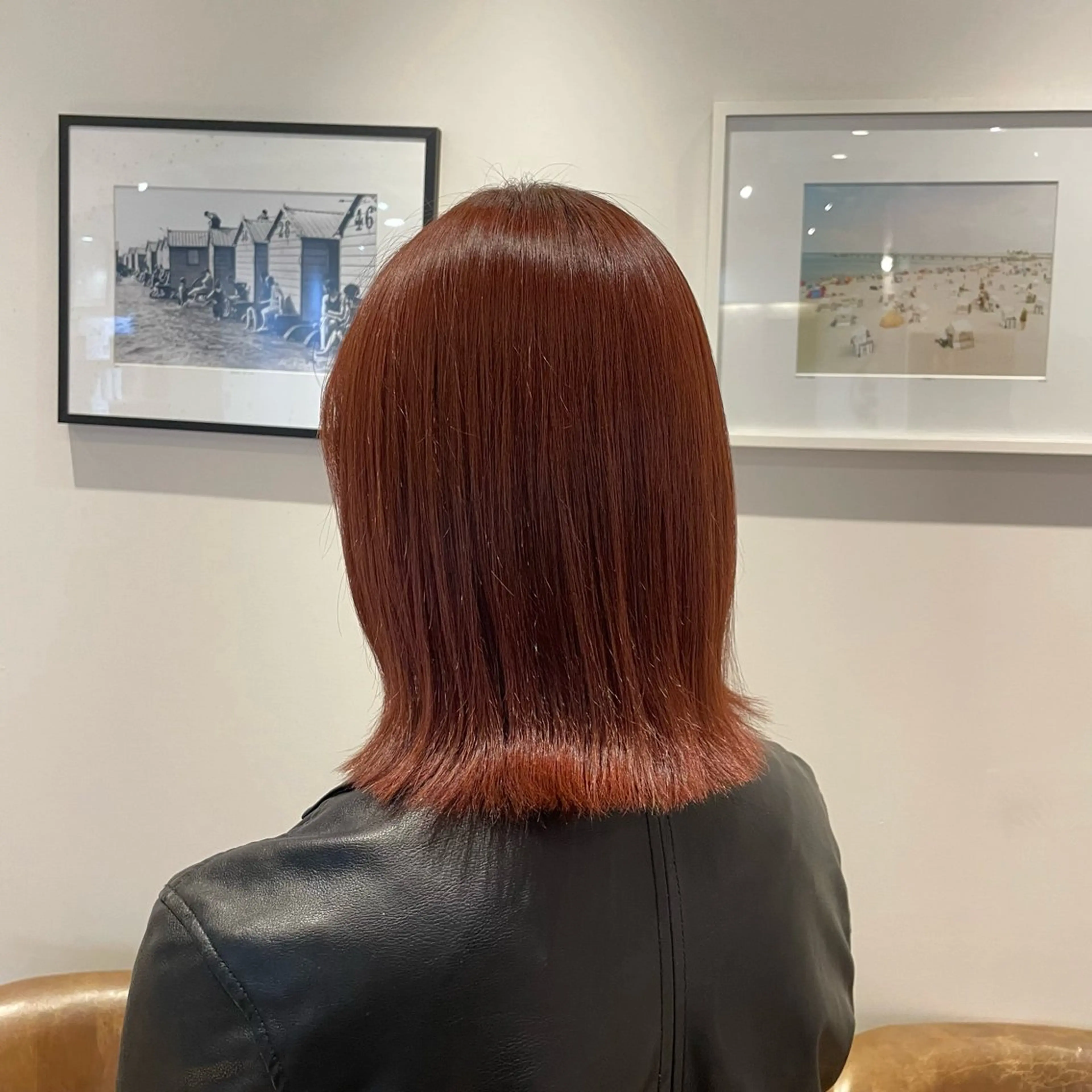 ミディアム レイヤー/抜け感カラ ーAI🫧🎀のヘアスタイル