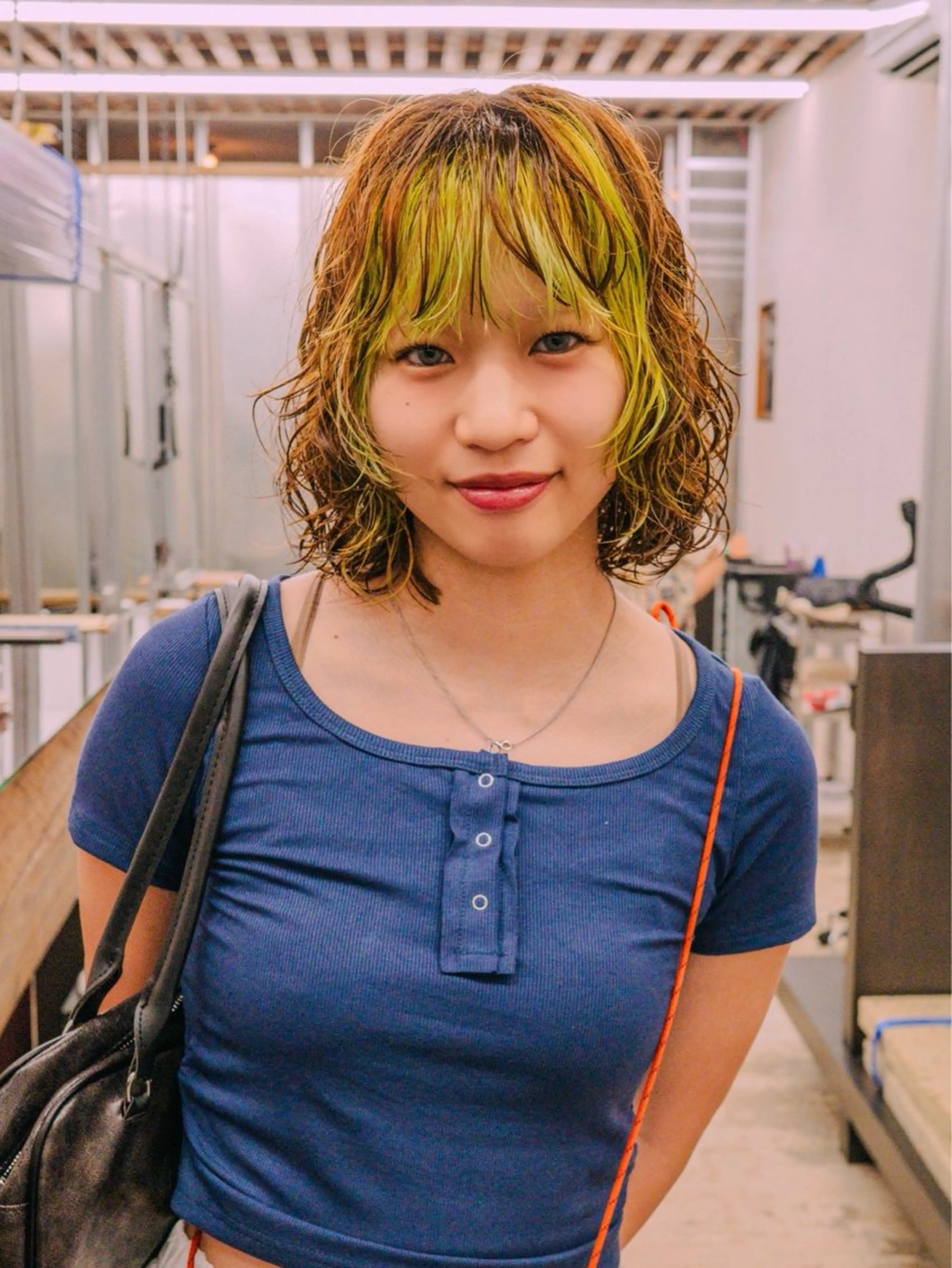 ミディアム パーマ 渡邉 悠斗のヘアスタイル