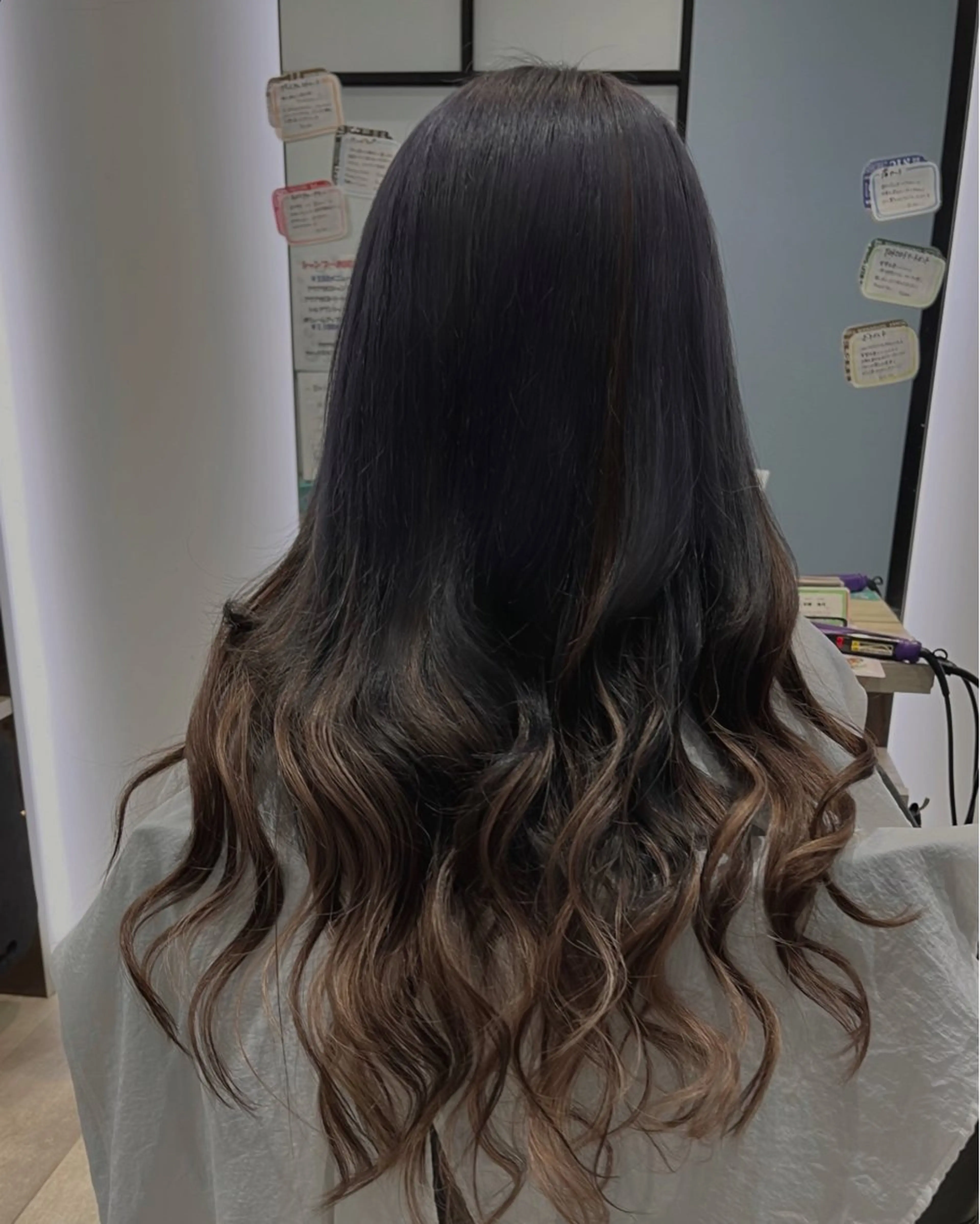 ロング カラー エクステ 立川/シールエクステ /みづきのヘアスタイル