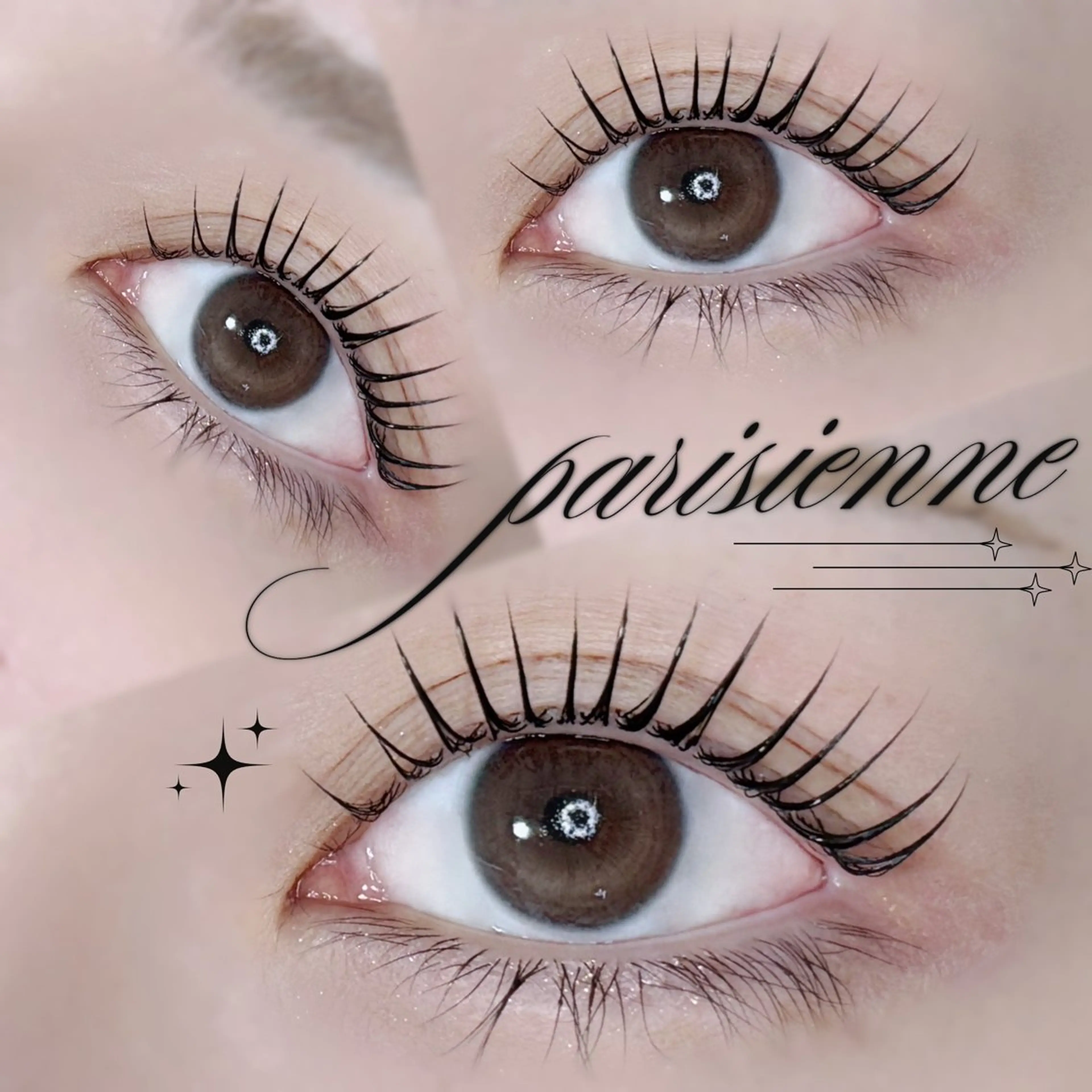 マツエク・マツパ マツパ 𝙍𝙀𝙄𝙆𝘼 ♡束感まつ毛のマツエク・マツパデザイン