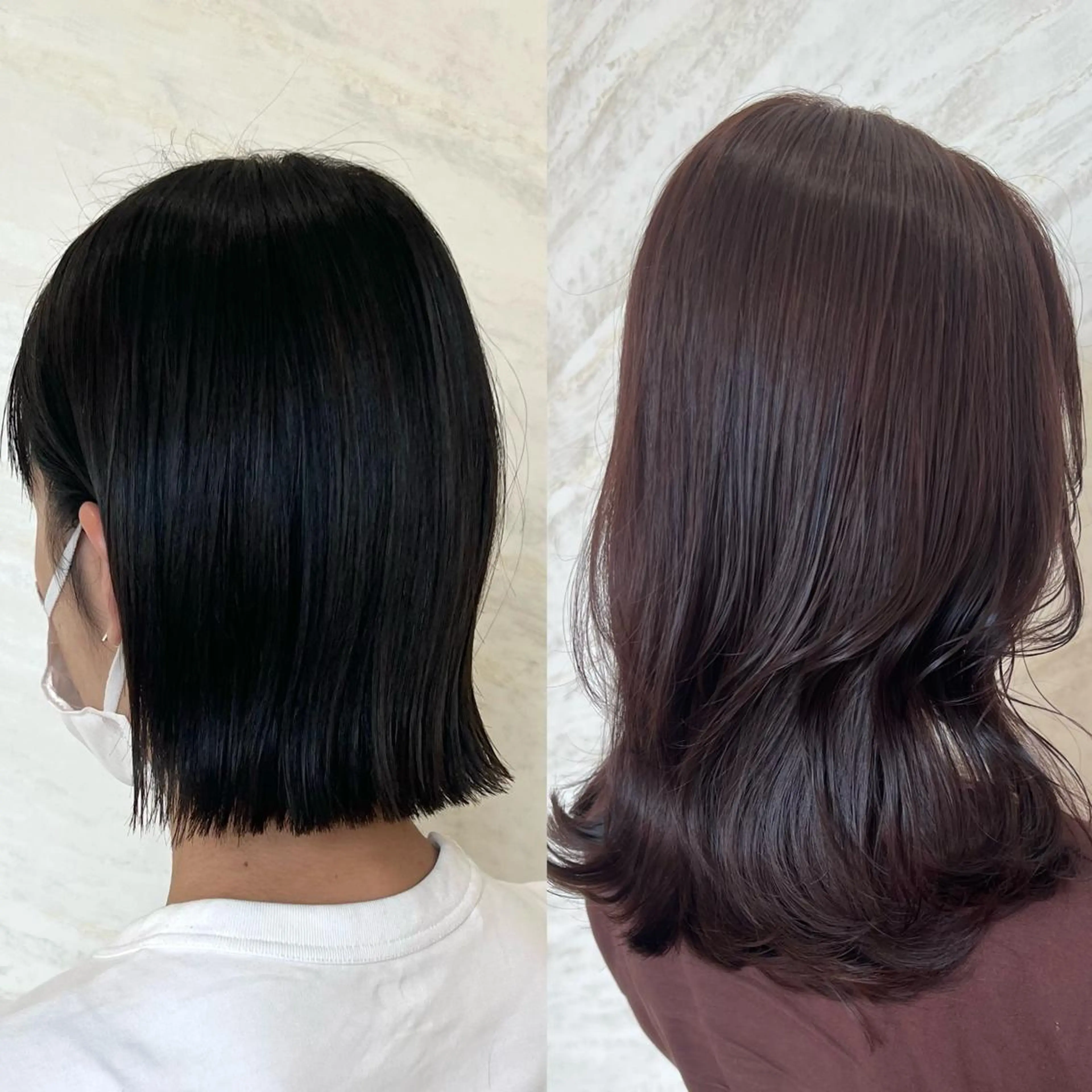 ミディアム カラー カット ヘアカラー トリートメント 顔周りカット/透明感 カラー🤍大塚蛍のヘアスタイル