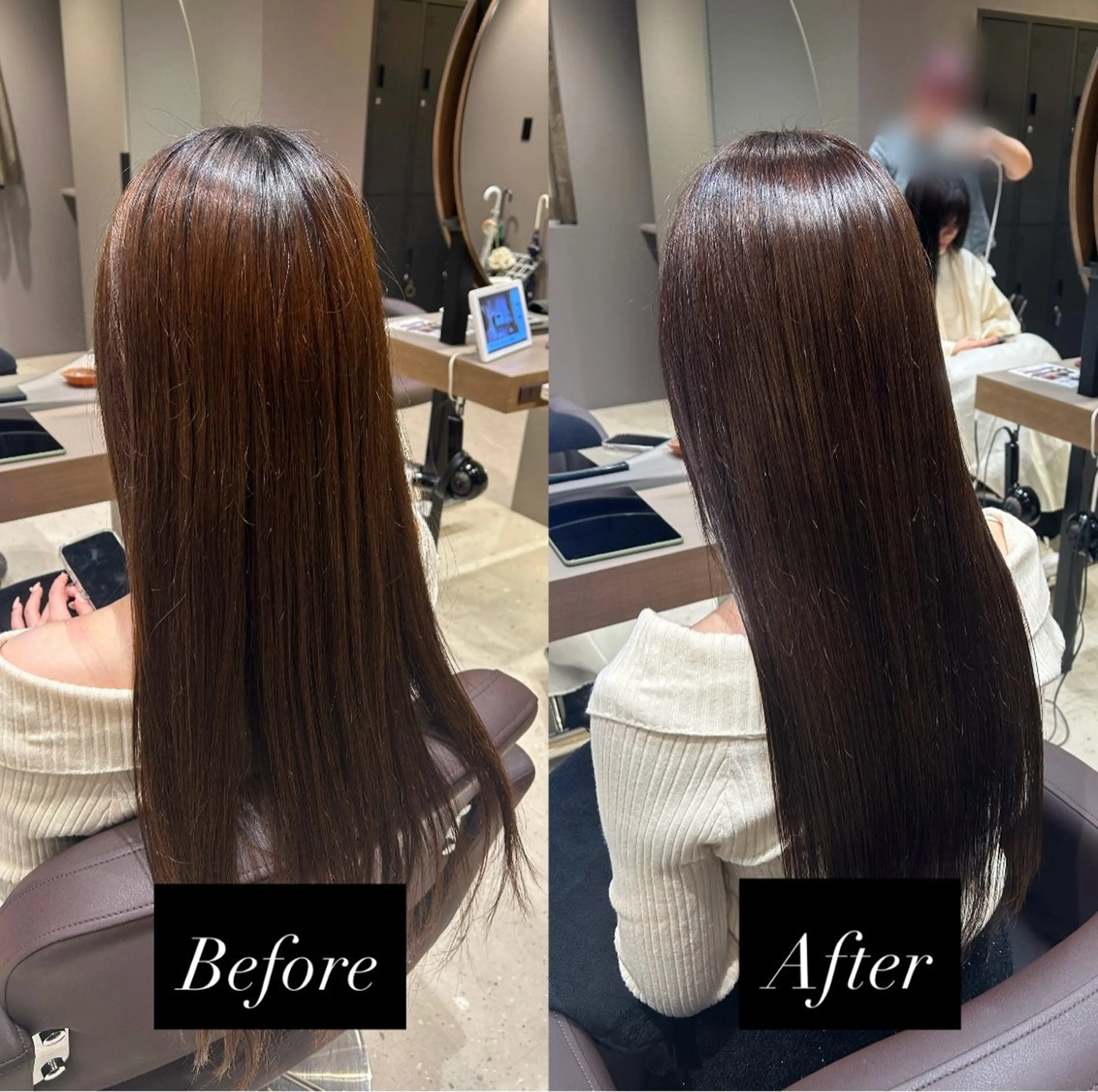 ロング ヘアカラー トリートメント ☀️柏木 ほのか☀️のヘアスタイル