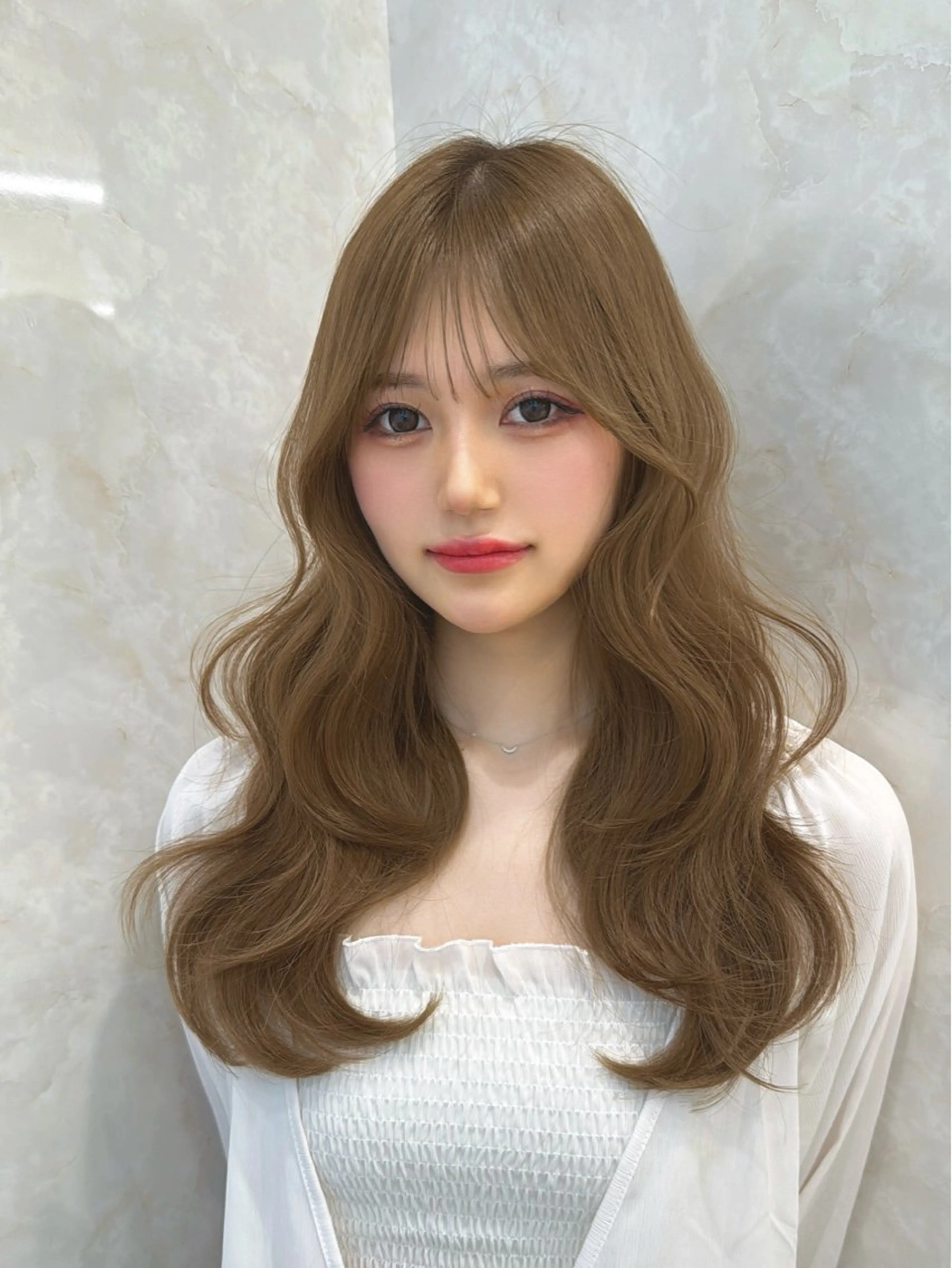 ロング 國藤 彩のヘアスタイル