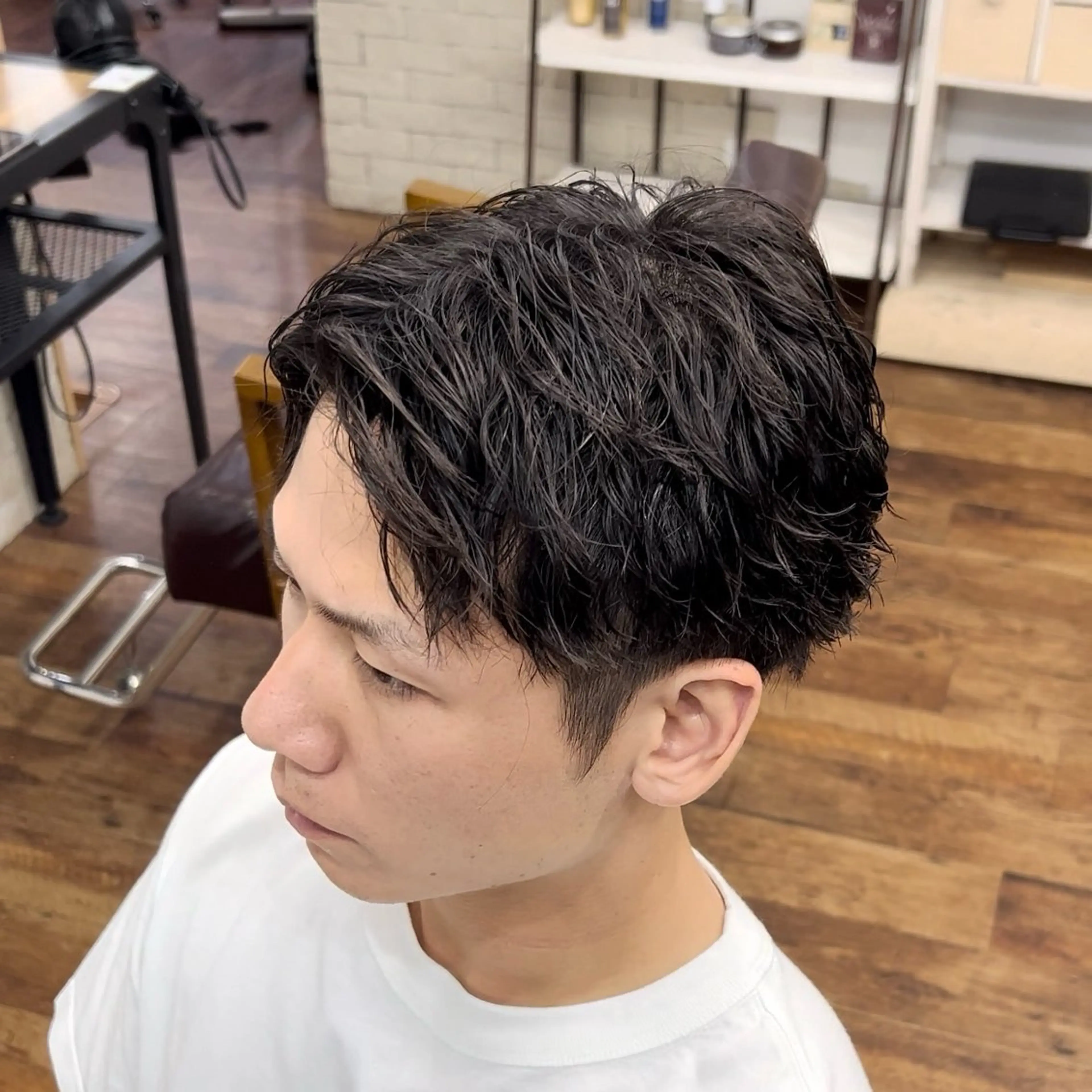 ショート Rikito /メンズパーマのヘアスタイル