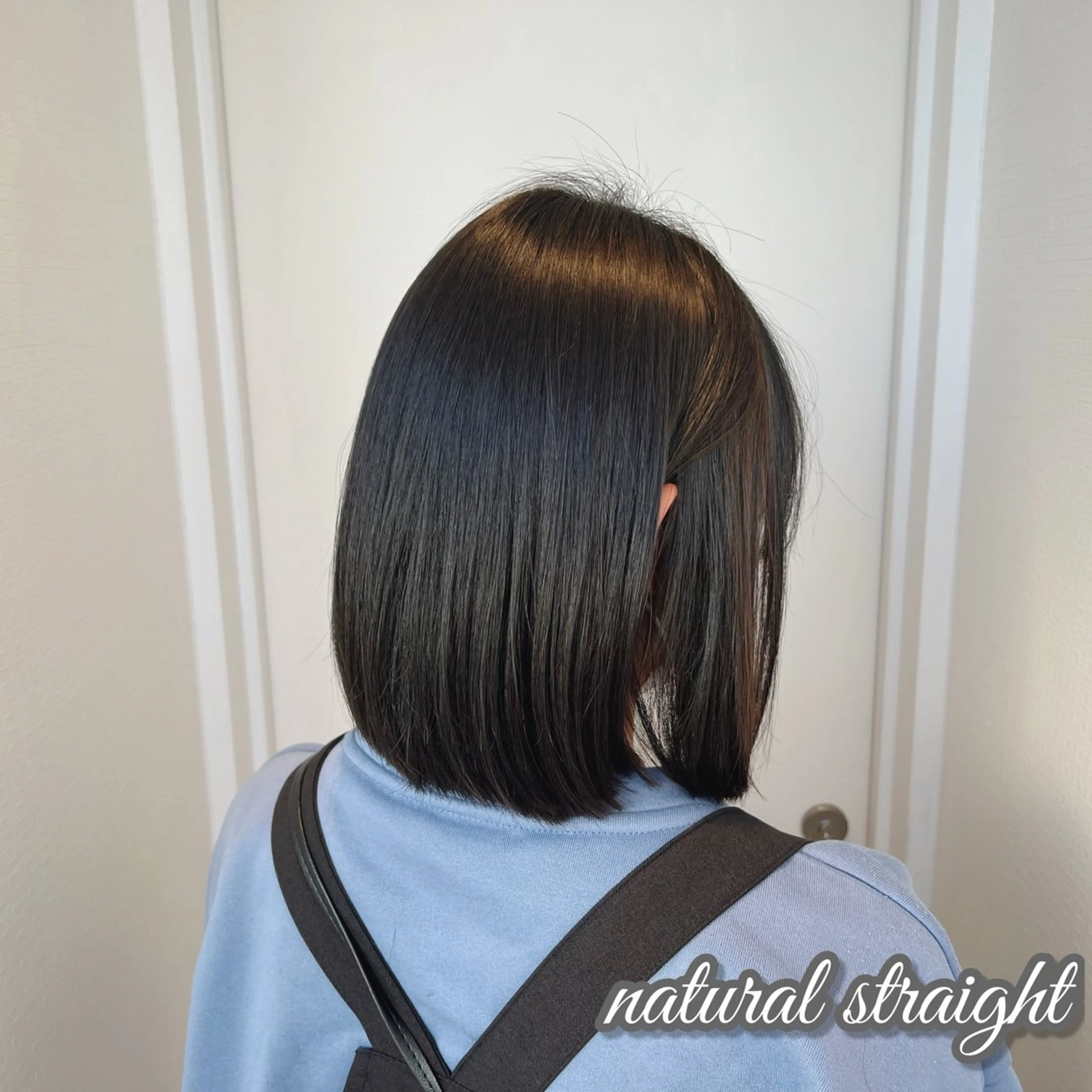 ミディアム Ash宮前平/パーマ /縮毛矯正/鈴木和也のヘアスタイル