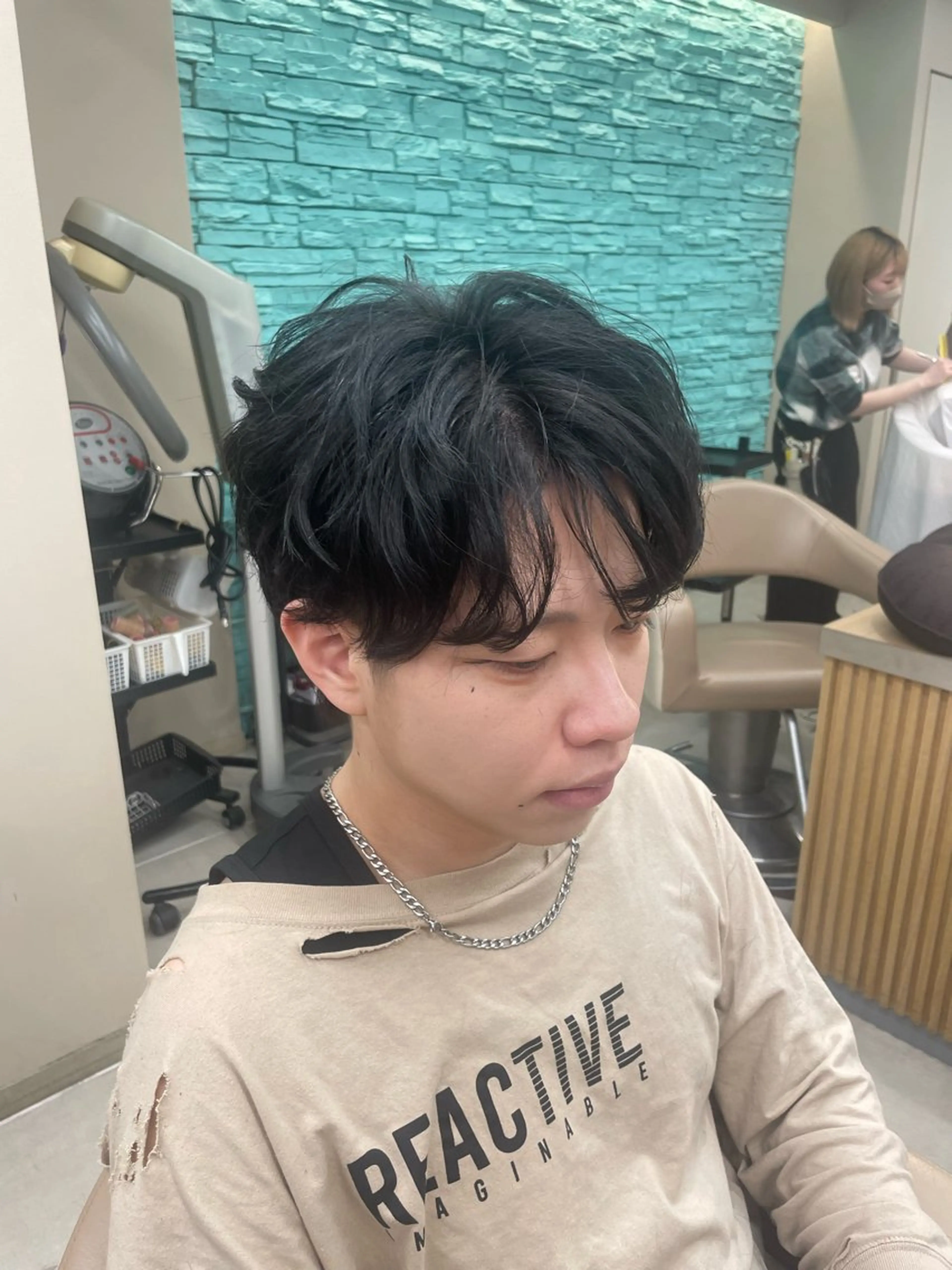 メンズ カット KEITO/髪質改善 ／白髪ぼかしカラーのヘアスタイル