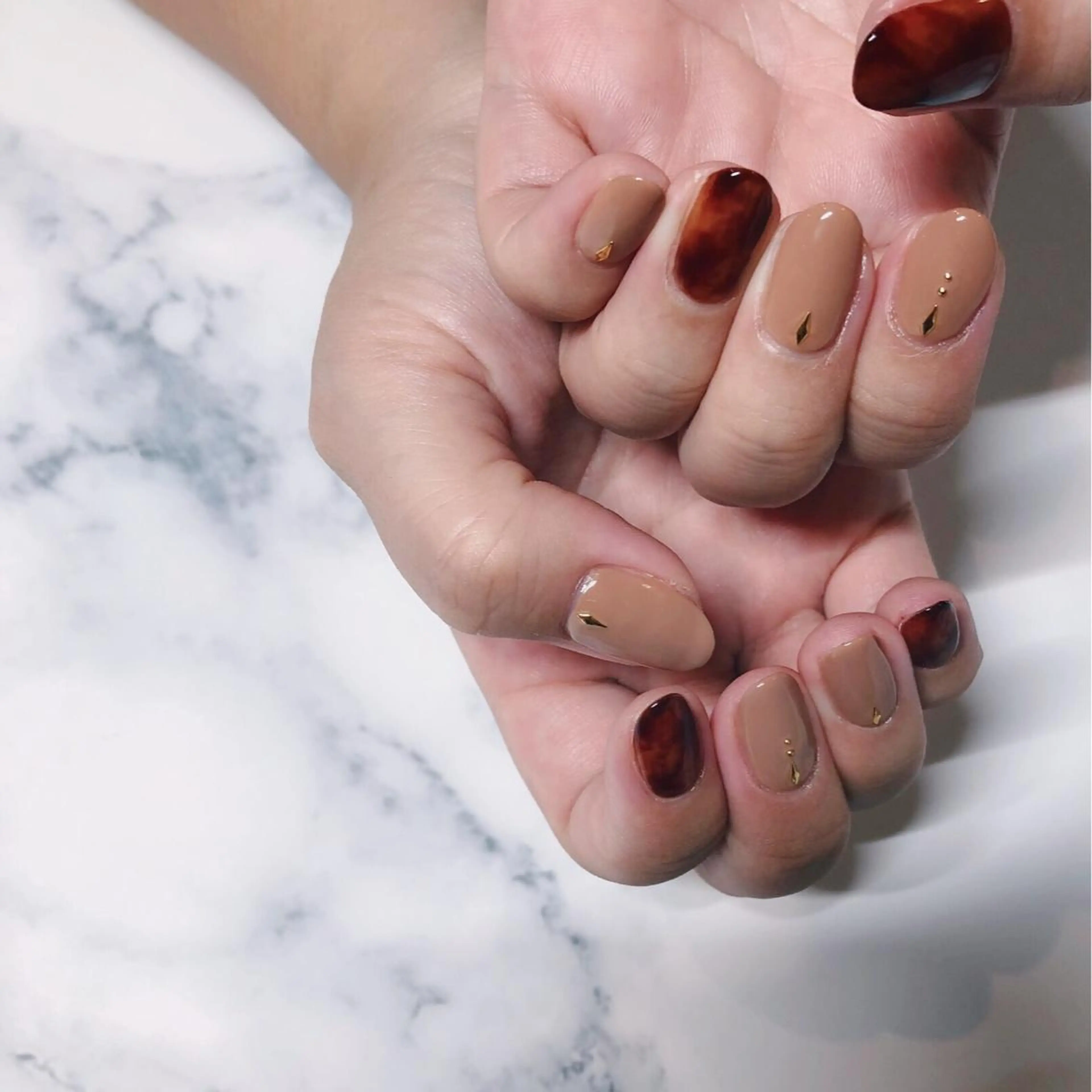 ネイル ハンドネイル 🌞💜 KAORI 🌴のネイルデザイン