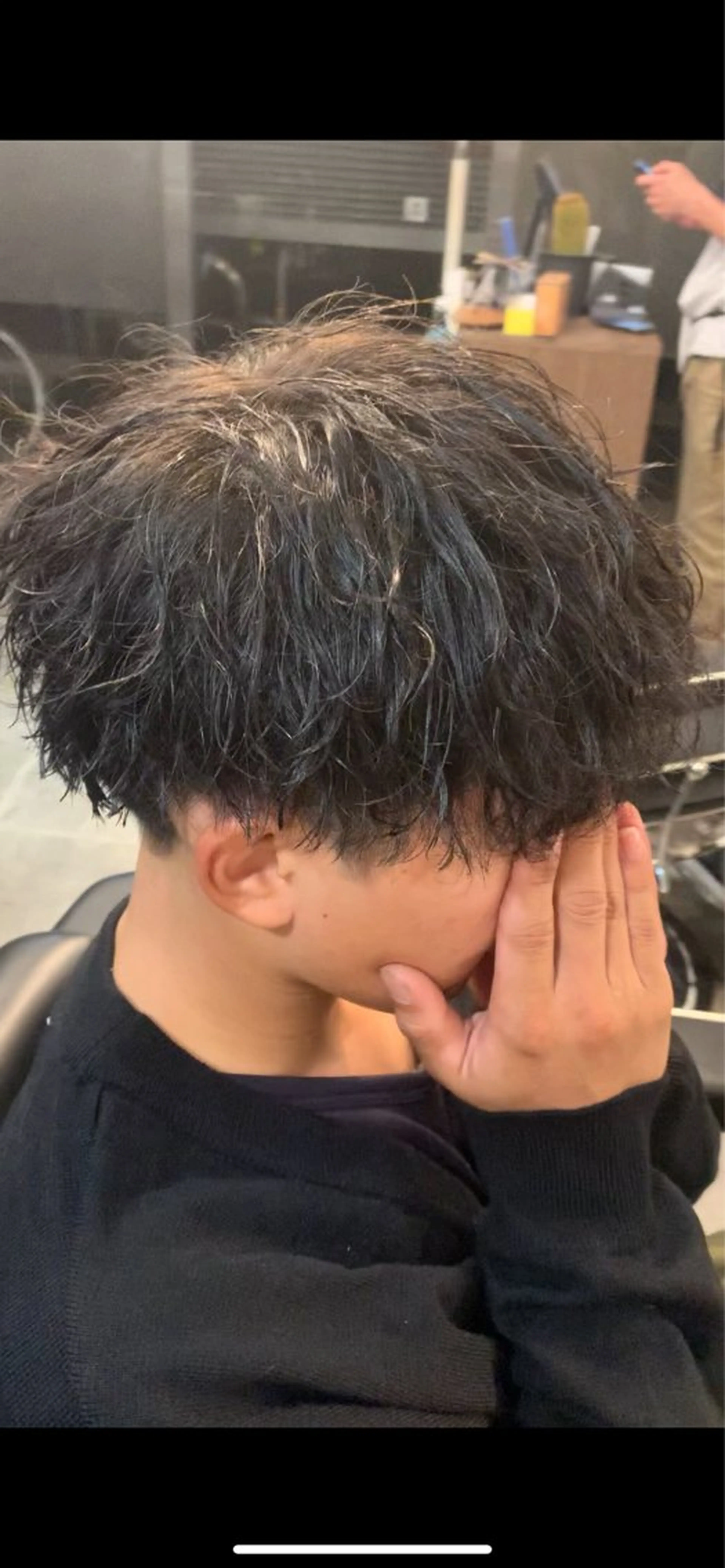 パーマ メンズ専門CANEL かずまのヘアスタイル