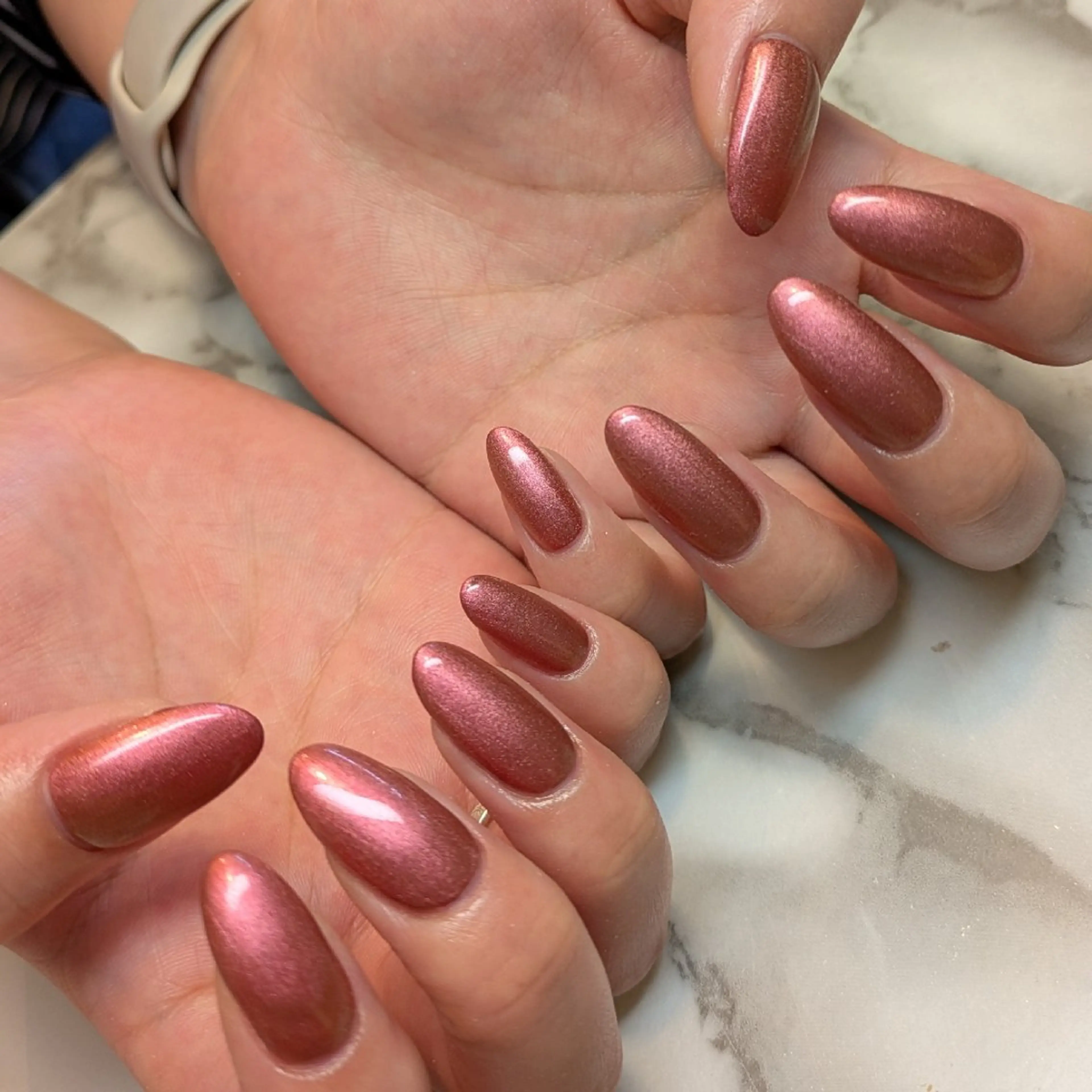 ネイル ワンカラーネイル ジェヌインネイル 河内のネイルデザイン