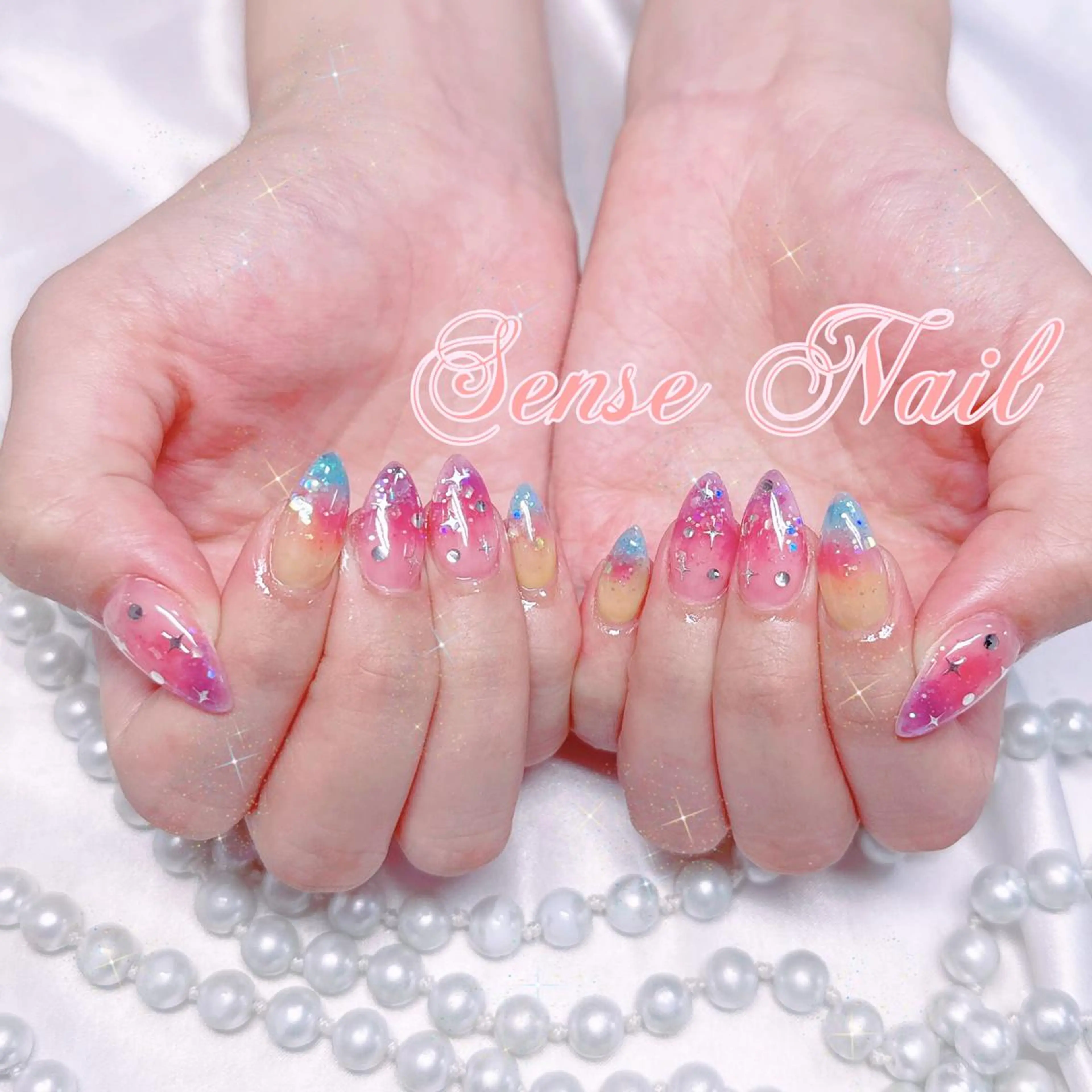 キッズ ネイル ハンドネイル ハンドケア 🎀Sense Nail渋谷店🎀のネイルデザイン