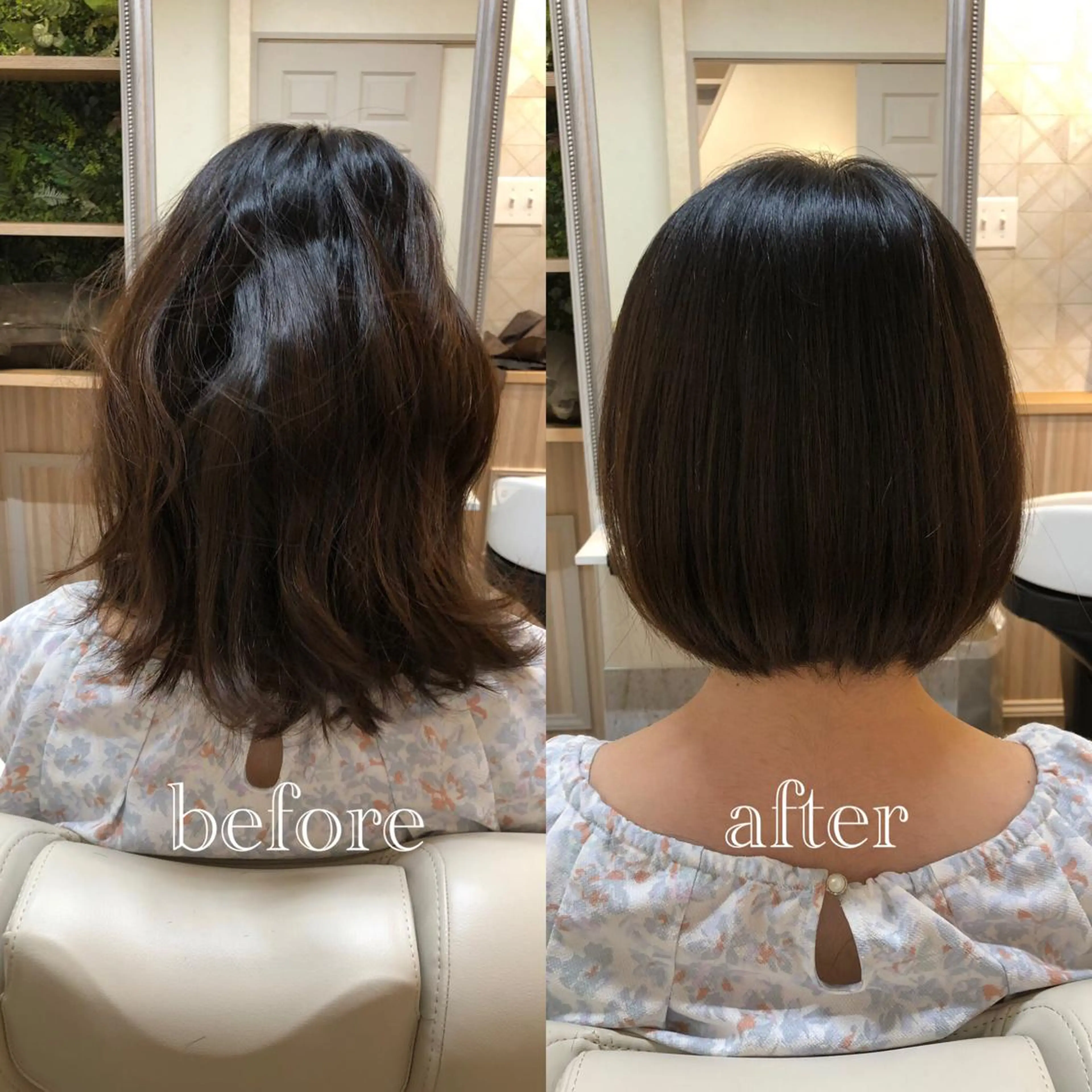 ショート カラー アディクシーカラー イルミナカラー くせ毛 髪質改善 縮毛矯正 tuuli トゥーリのヘアスタイル