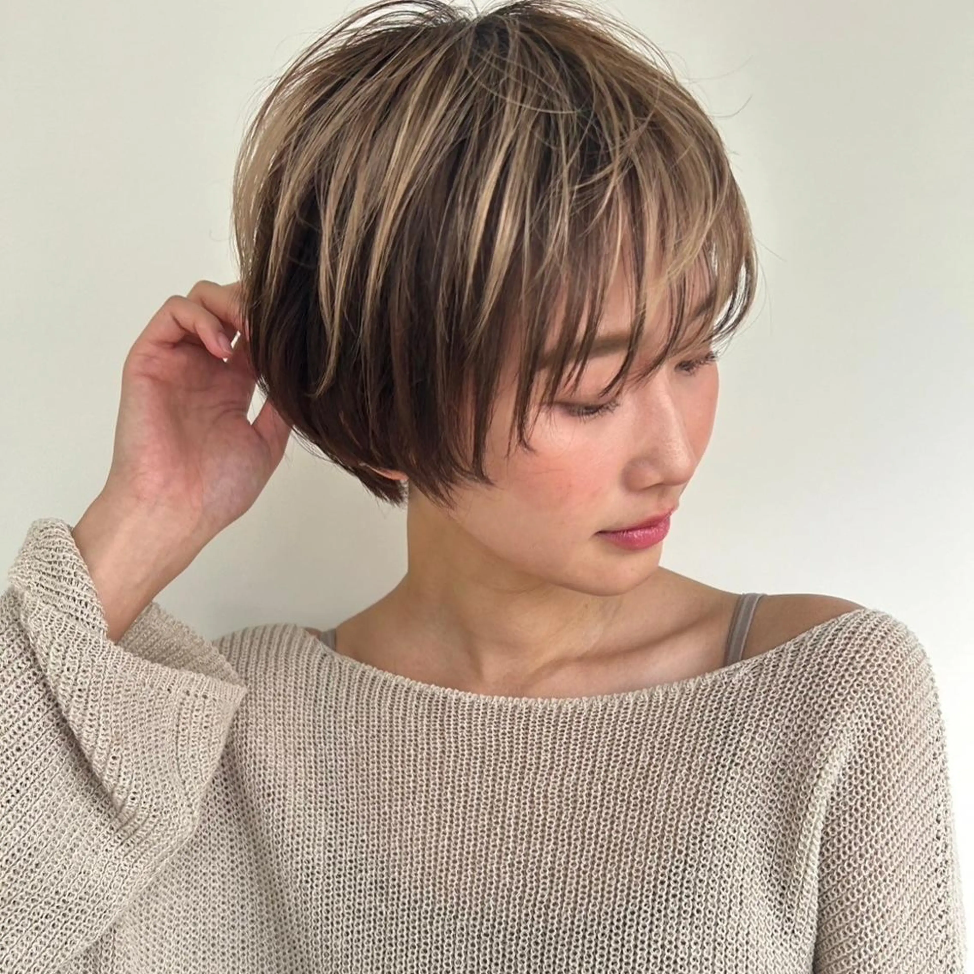 ショート インナーカラー◆ ダブルカラー◆　上原のヘアスタイル