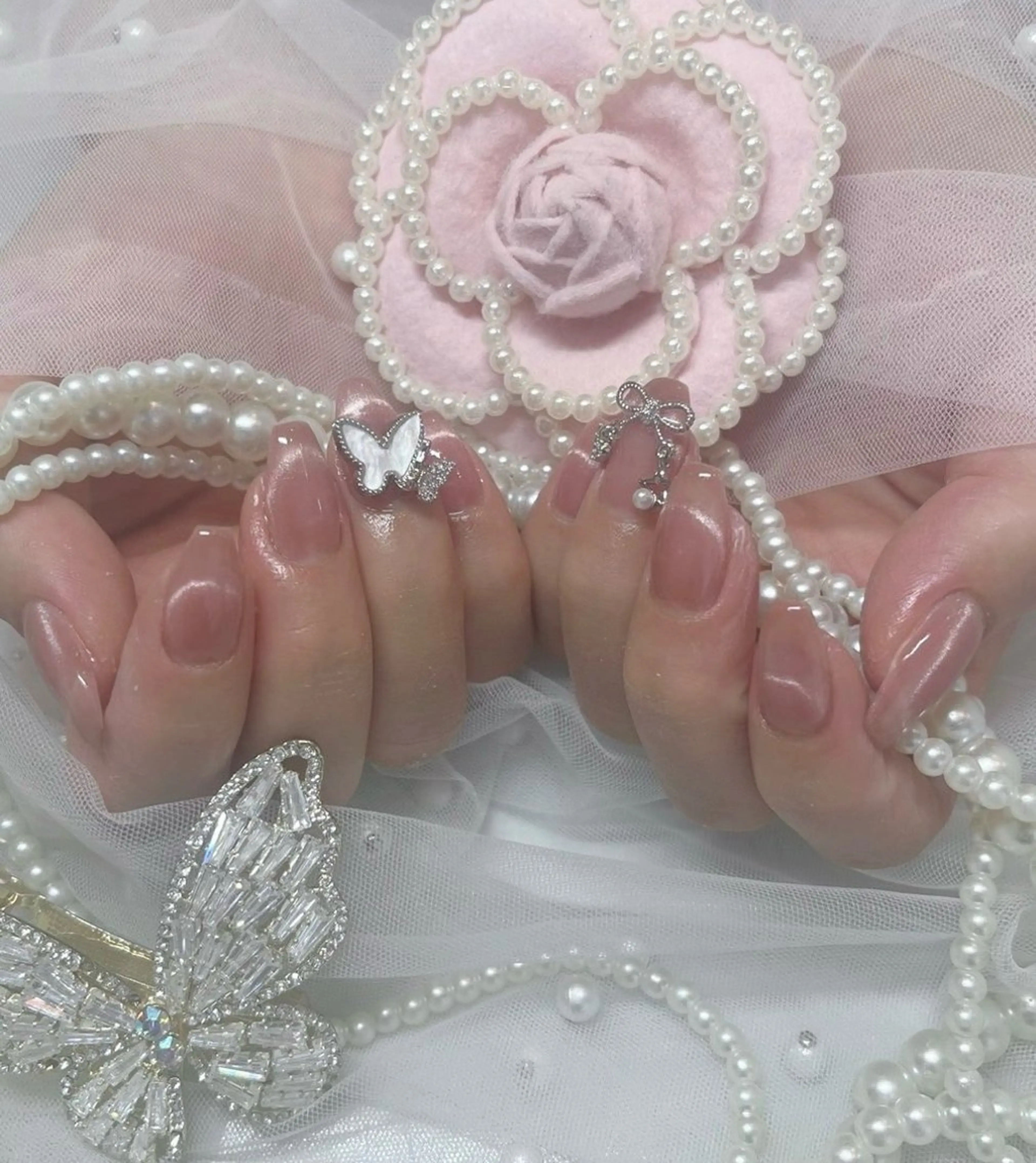 ネイル マグネットネイル sono ワンホン /ちゅるんネイルのネイルデザイン