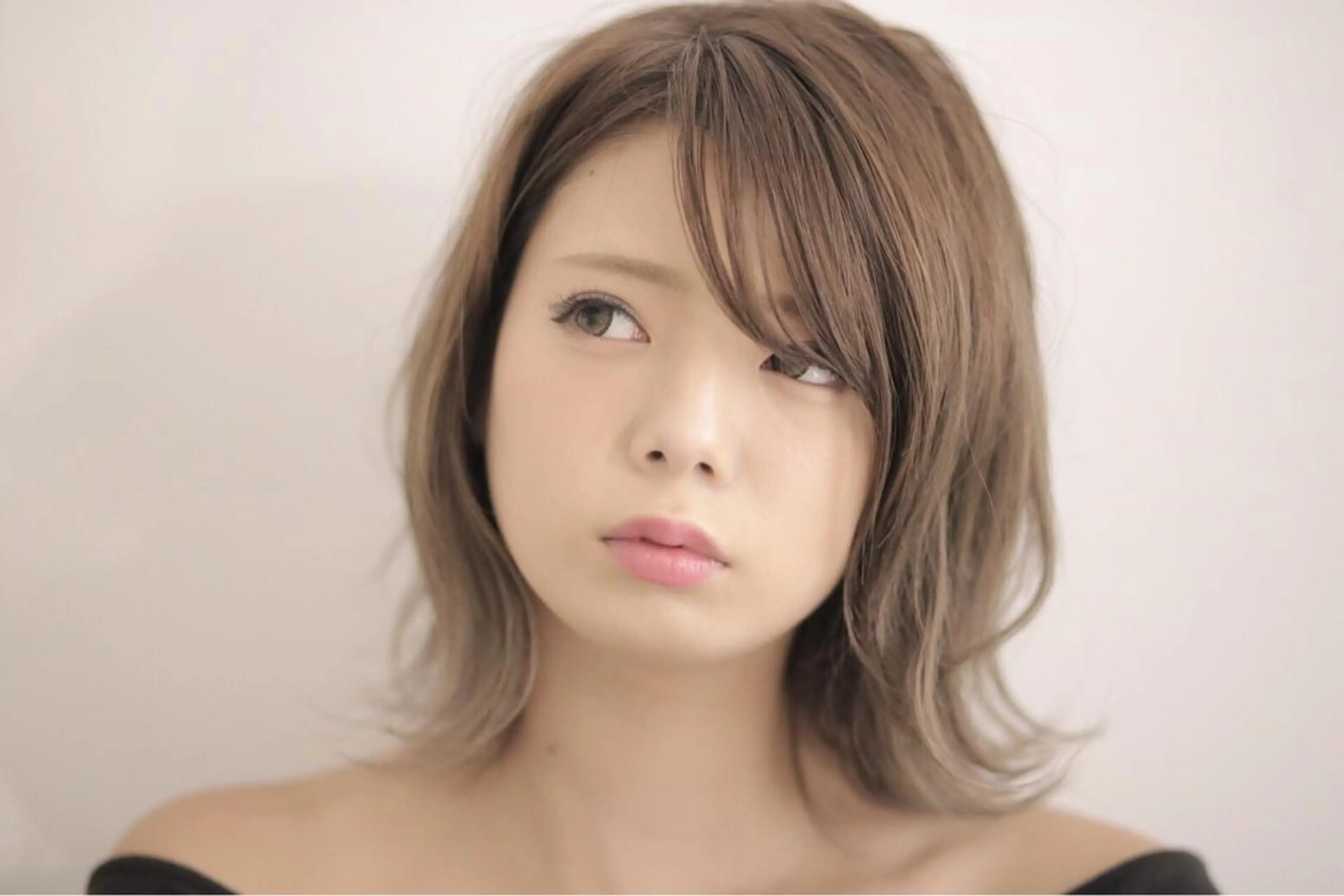 ミディアム カラー 髪質改善/茅ヶ崎 マツモト リョウのヘアスタイル