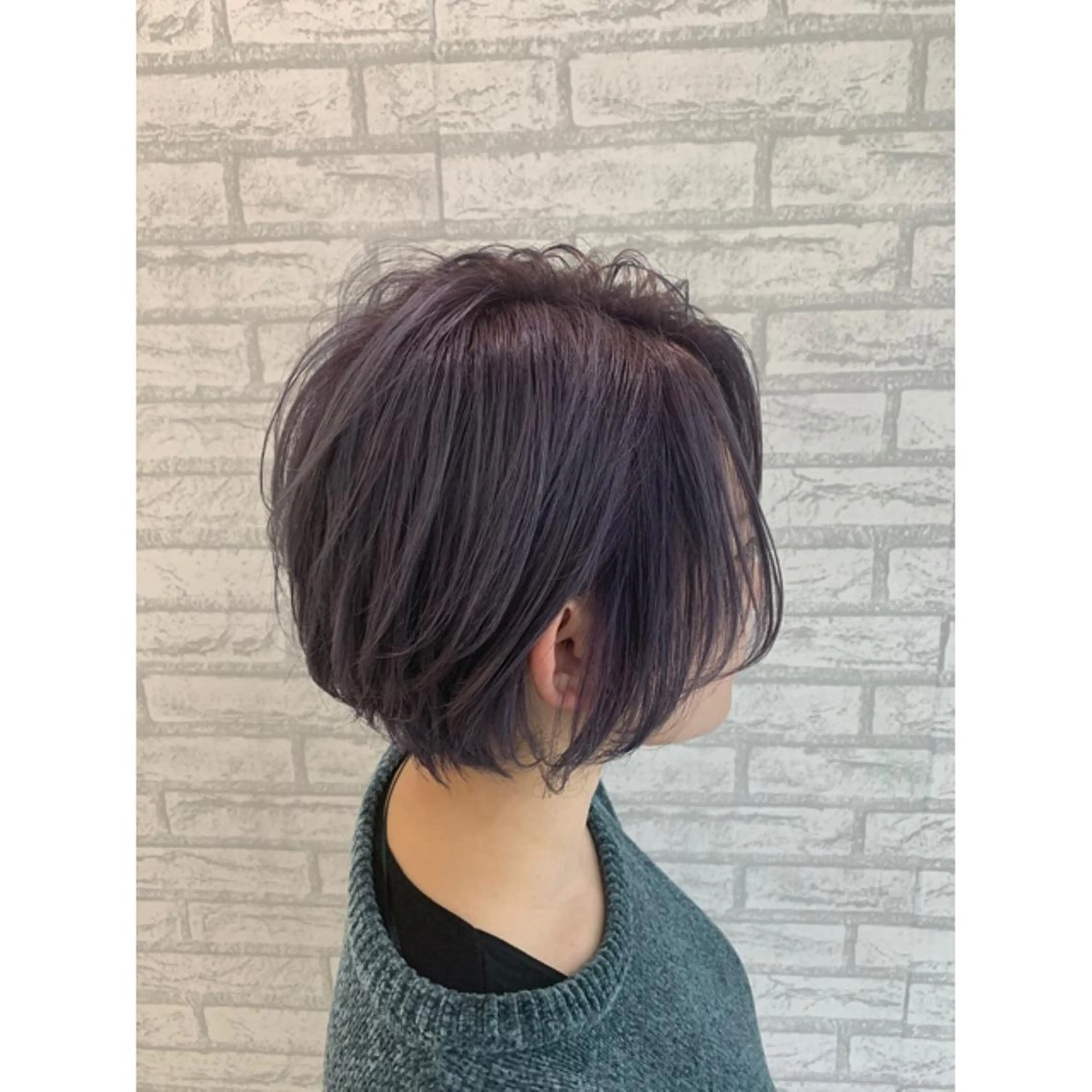 ショート カラー デザインカラー、艶髪 大塚　耕平のヘアスタイル