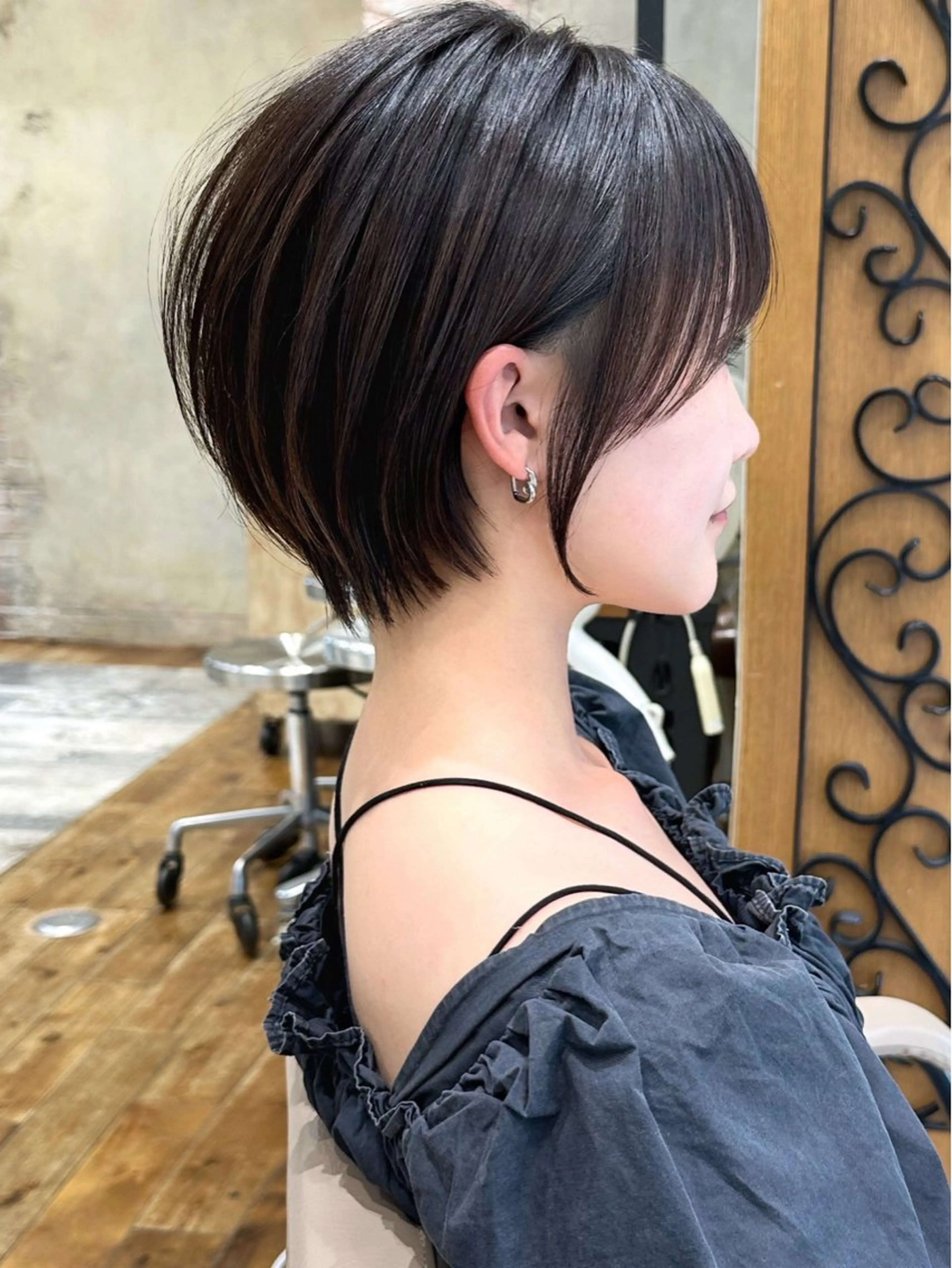 ショート カラー ショートボブ ボブ 似合わせカット ショートヘア 小顔カット カット ヘアカラー トリートメント ショート、ボブの神✨ 峯朋也✂︎✨のヘアスタイル