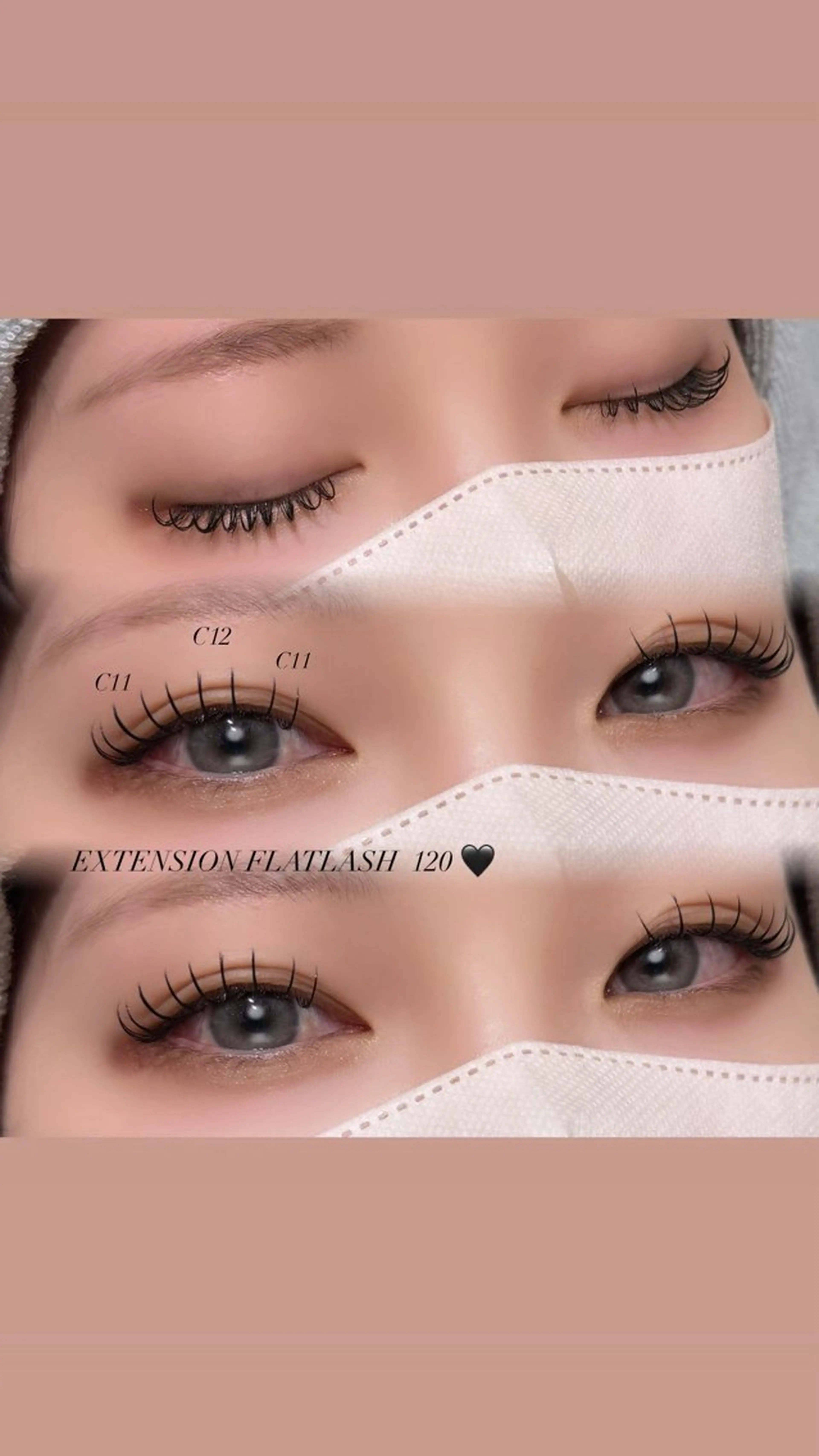 マツエク・マツパ 松嵜 里咲のマツエク・マツパデザイン