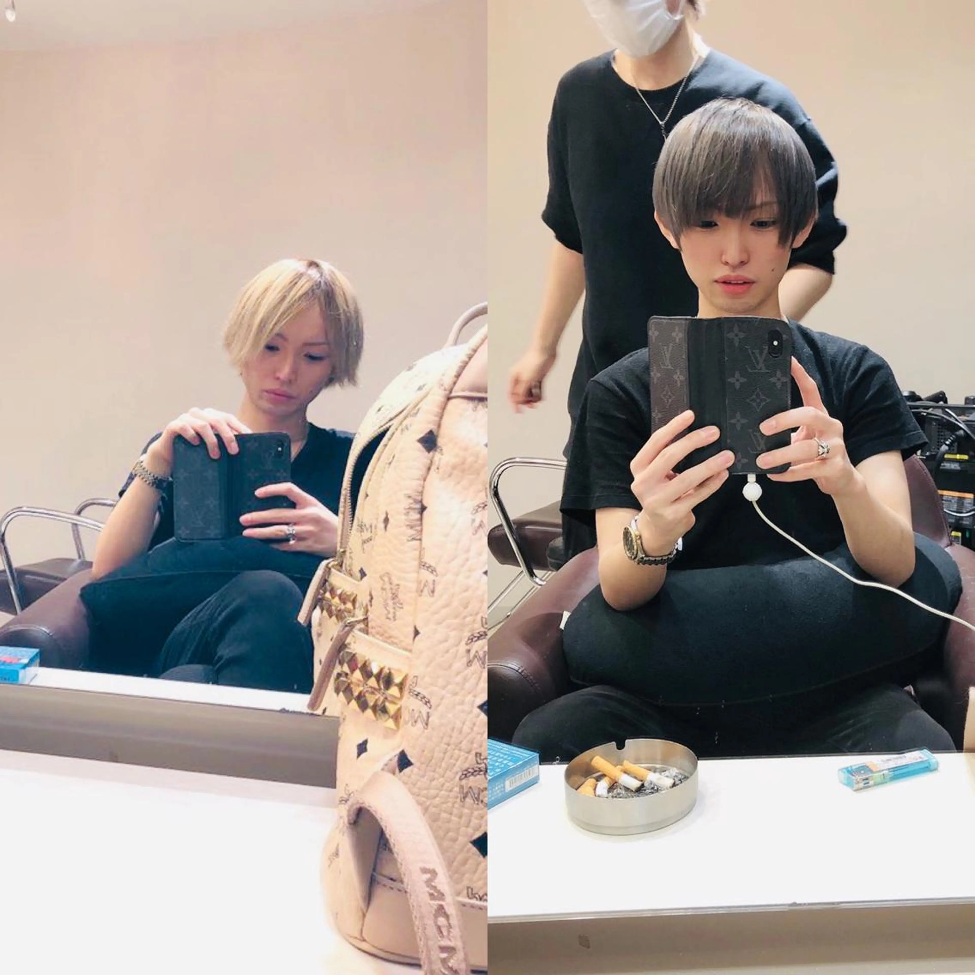 ミディアム カット ヘアカラー トリートメント ヘアセット ✨上村 潤平✨メンズヘア✨のヘアスタイル