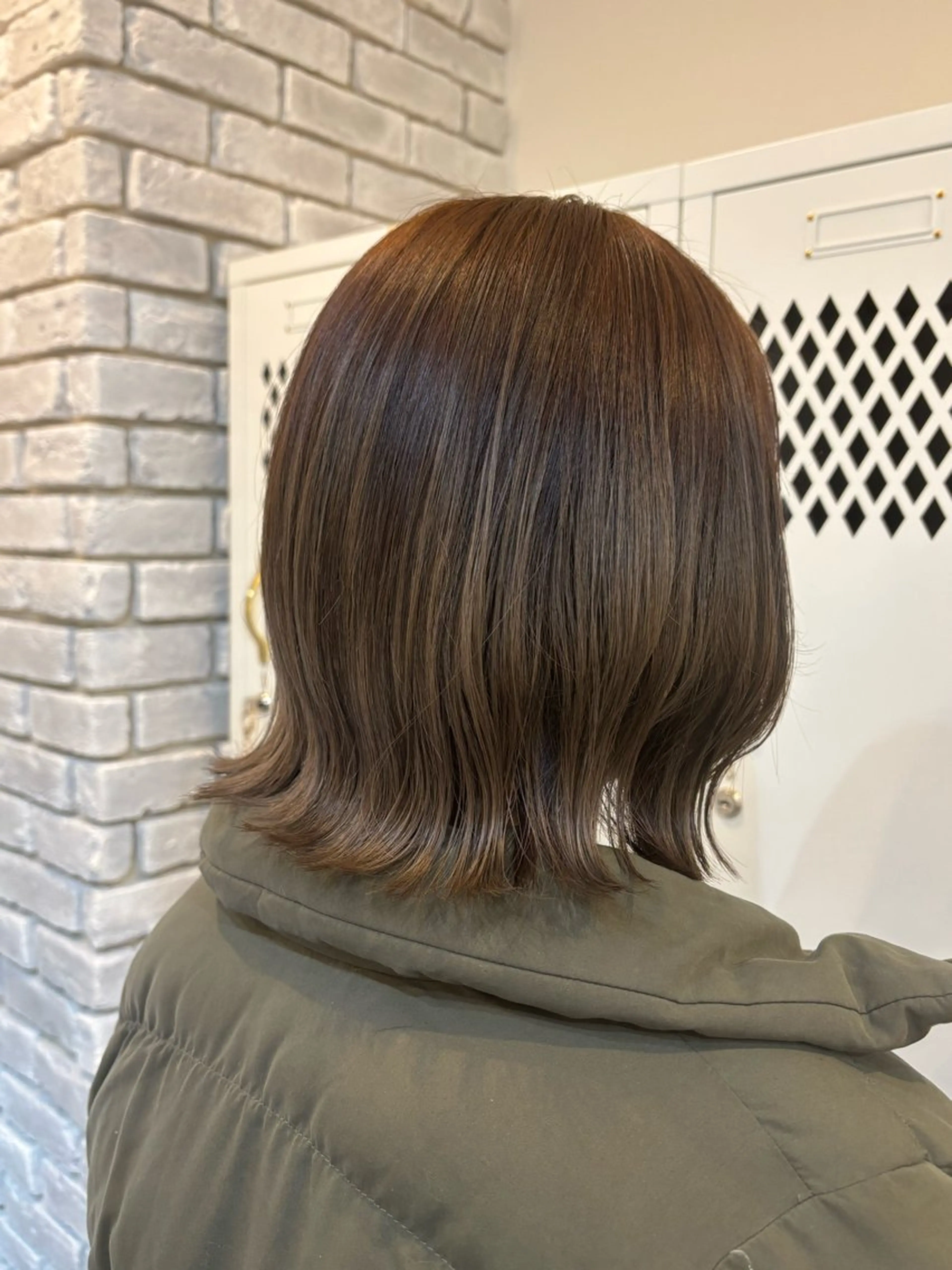 ミディアム Zilch hair 北堀江 りえ🩵のヘアスタイル