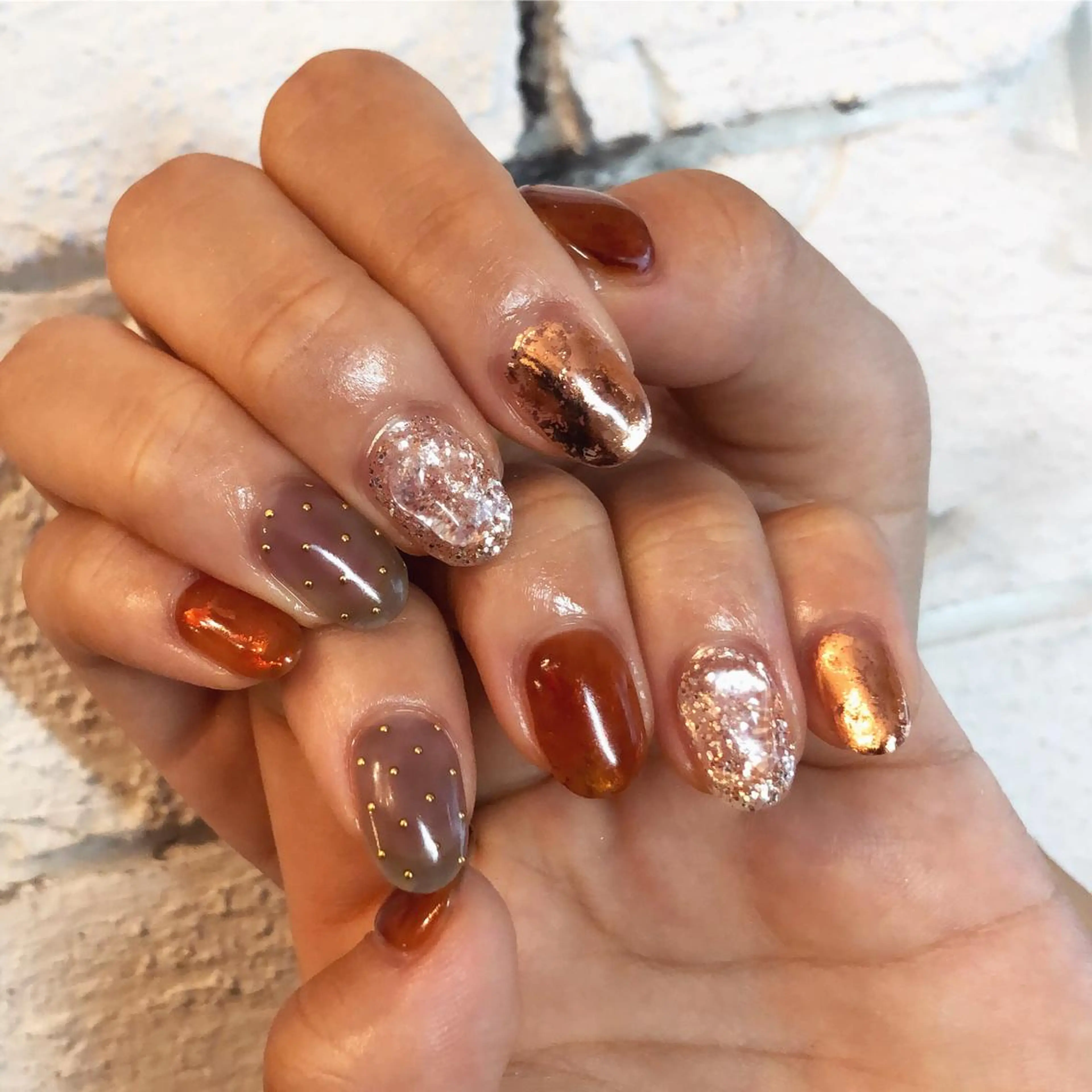 ネイル kichi･: *のネイルデザイン