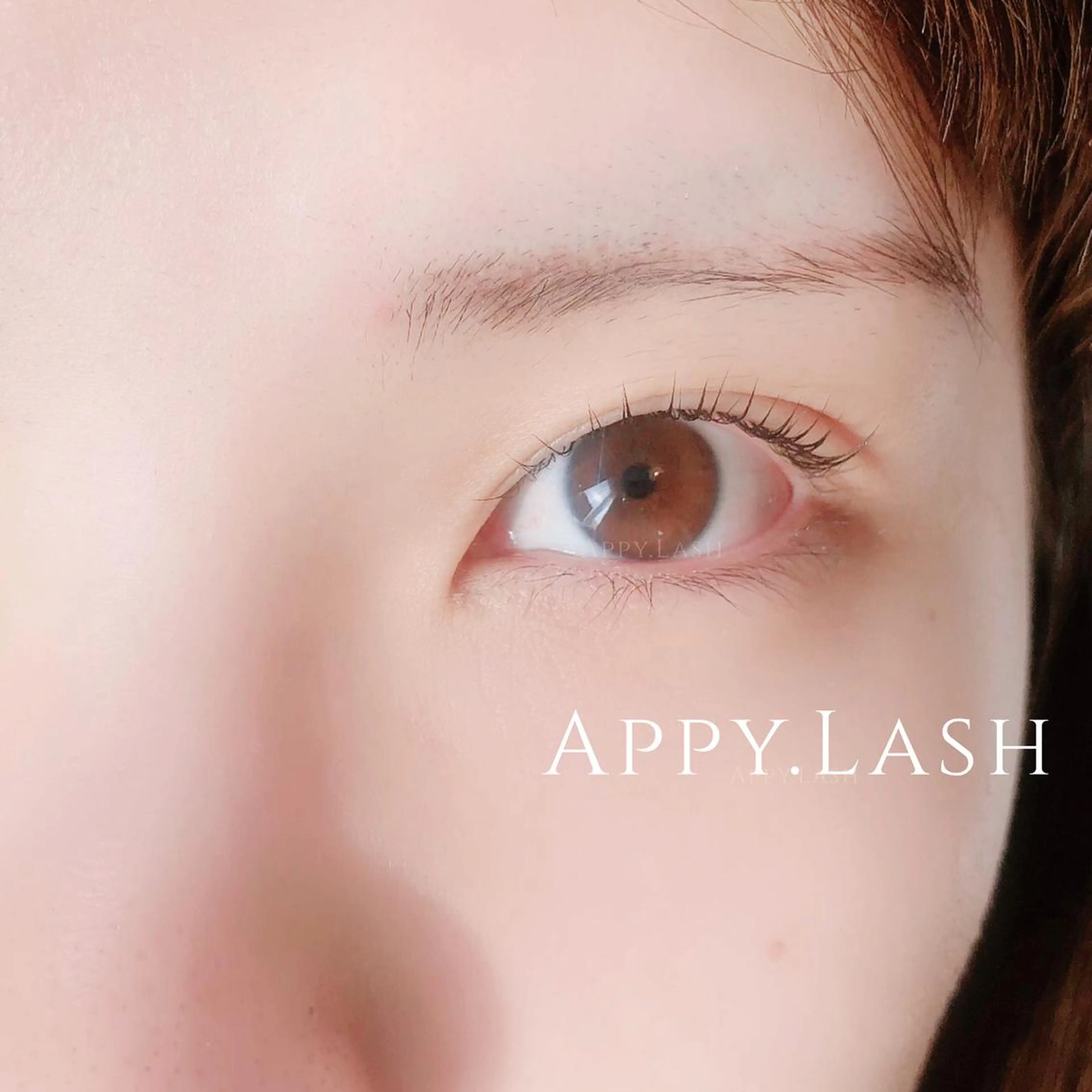 マツエク・マツパ フラットラッシュ ナチュラル パリジェンヌラッシュリフト まつげパーマ ボリュームラッシュ まつげと眉の専門店 Appy.Lashのマツエク・マツパデザイン