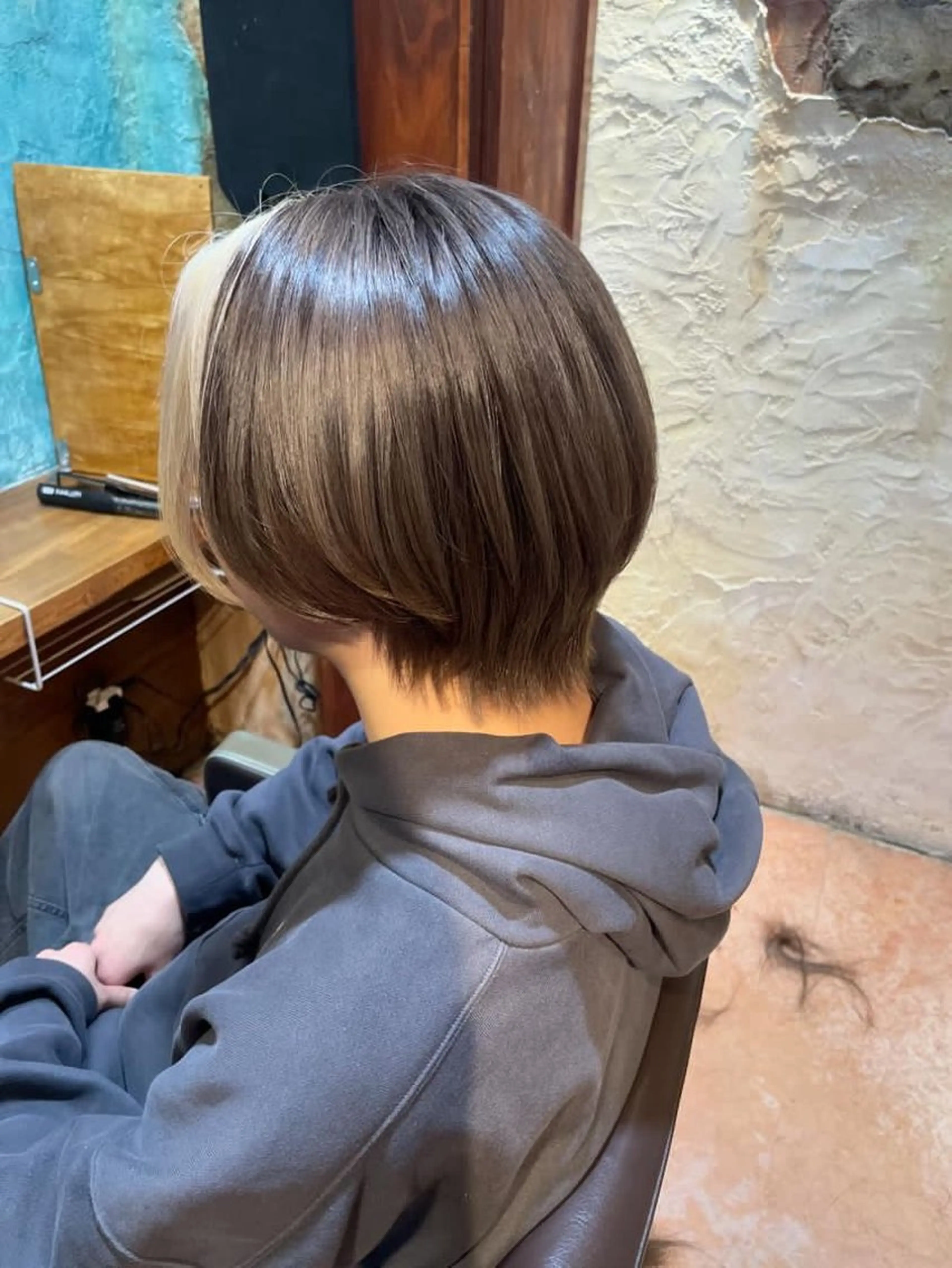 ショート メンズ マッシュウルフ マッシュ メンズウルフカット ウルフカット しんぼり なおみのヘアスタイル