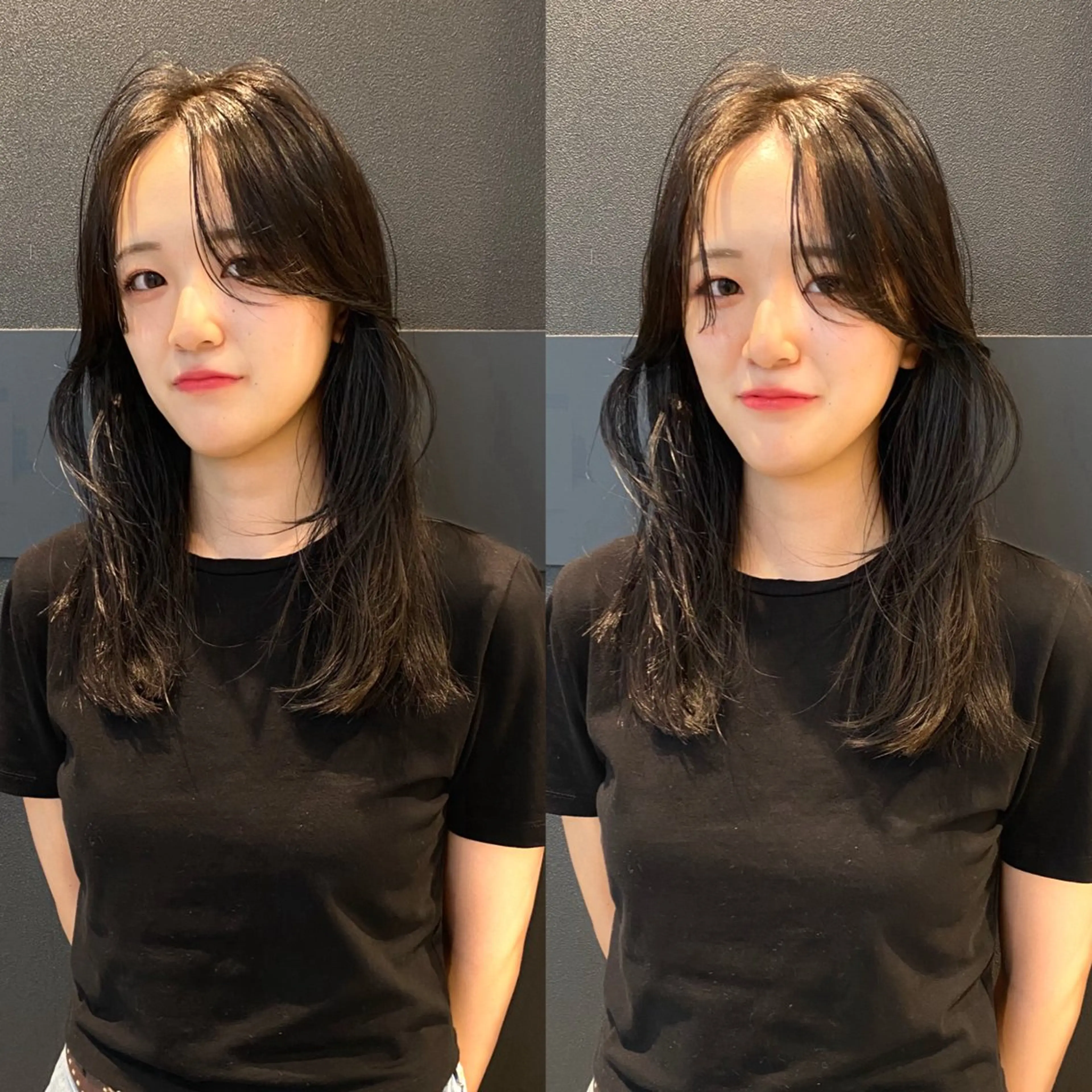 ロング カラー パーマ 縮毛矯正 縮毛矯正 mai / linoah˚✧のヘアスタイル