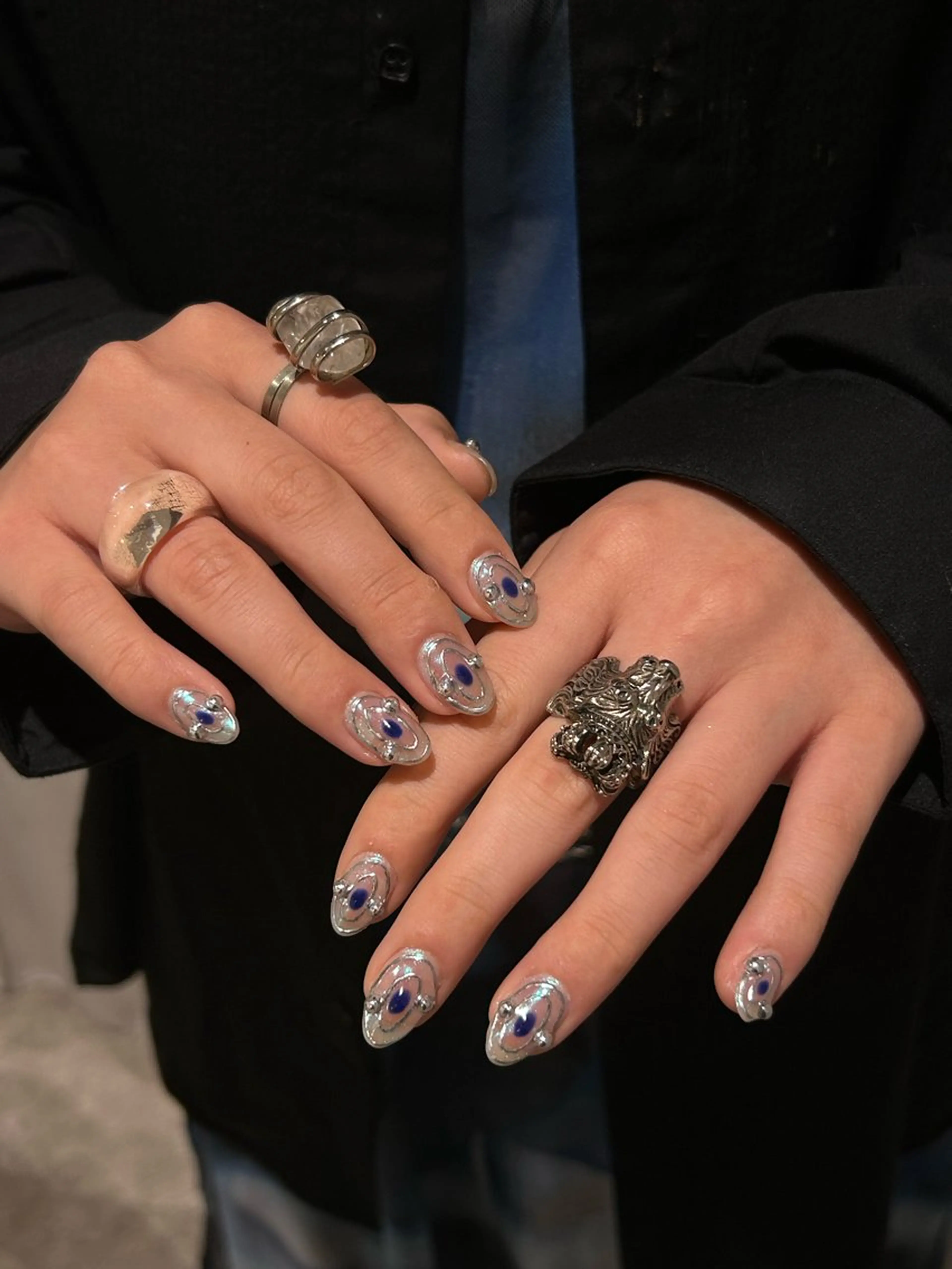 ネイル ハンドネイル ᗰIᖇᗩ☼ 𐦍 ☼ ᑎᗩIᒪのネイルデザイン