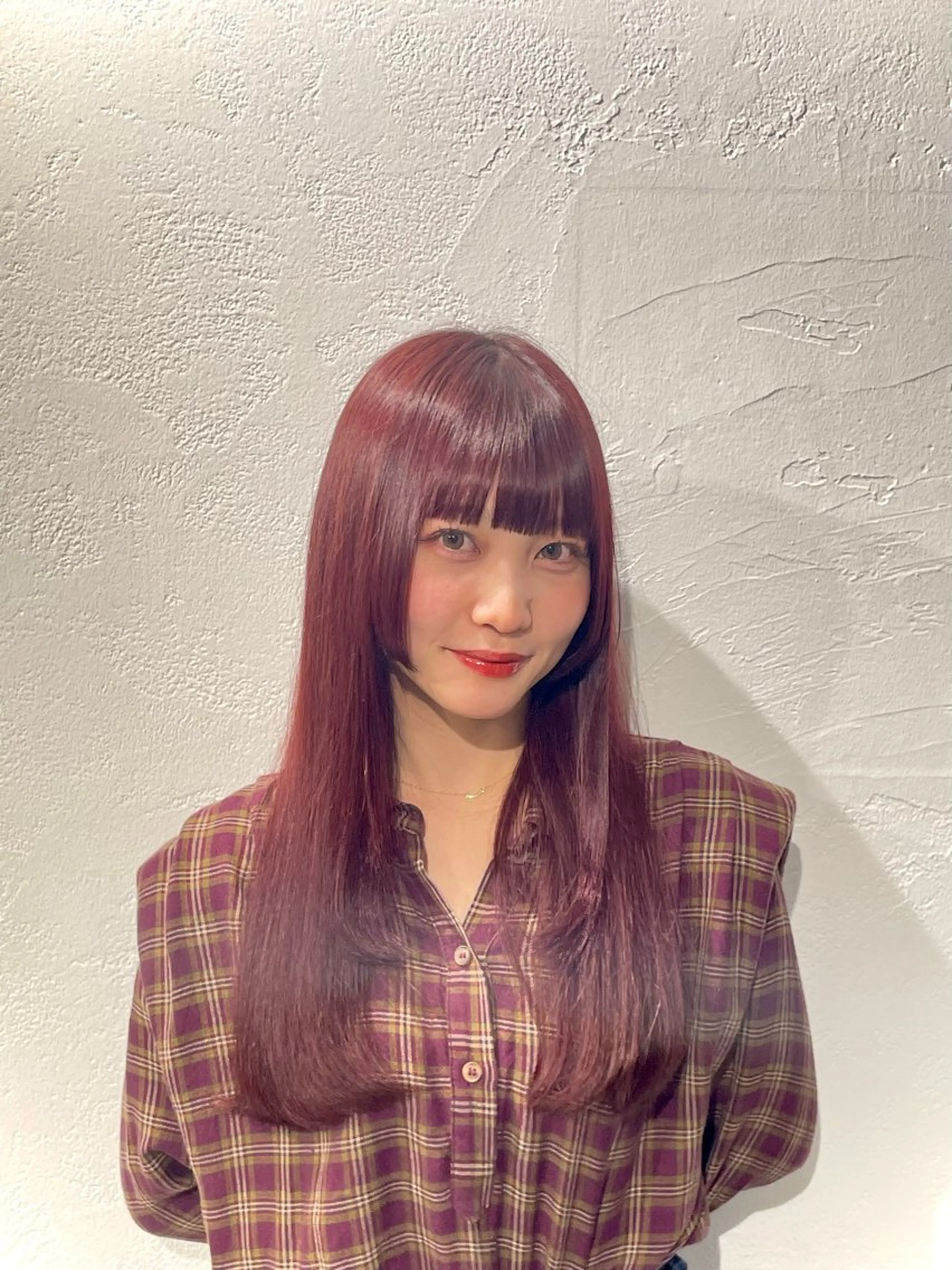 ロング カラー ボブ/ミディアム sakuのヘアスタイル