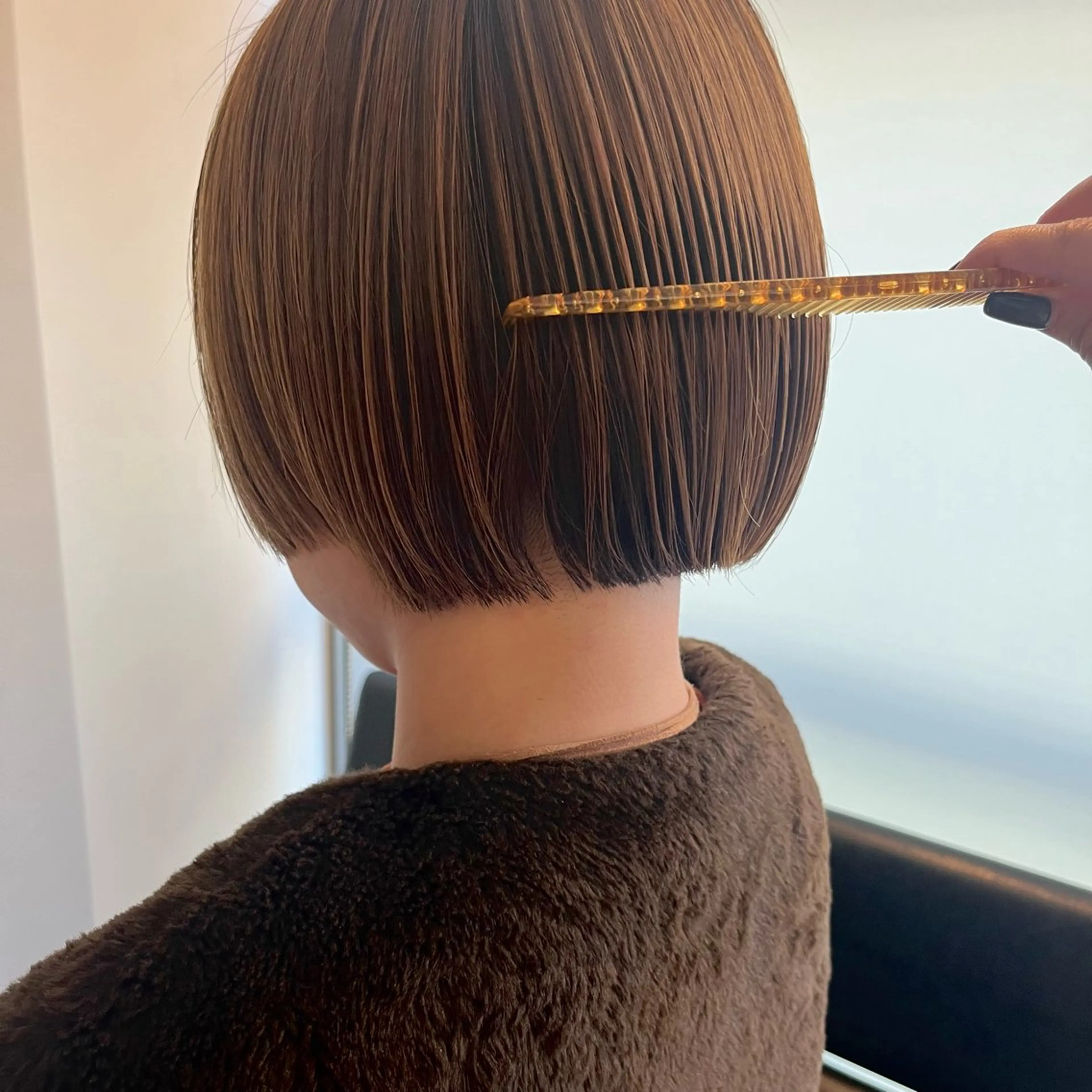 ショート ボブ rimi tabeiのヘアスタイル