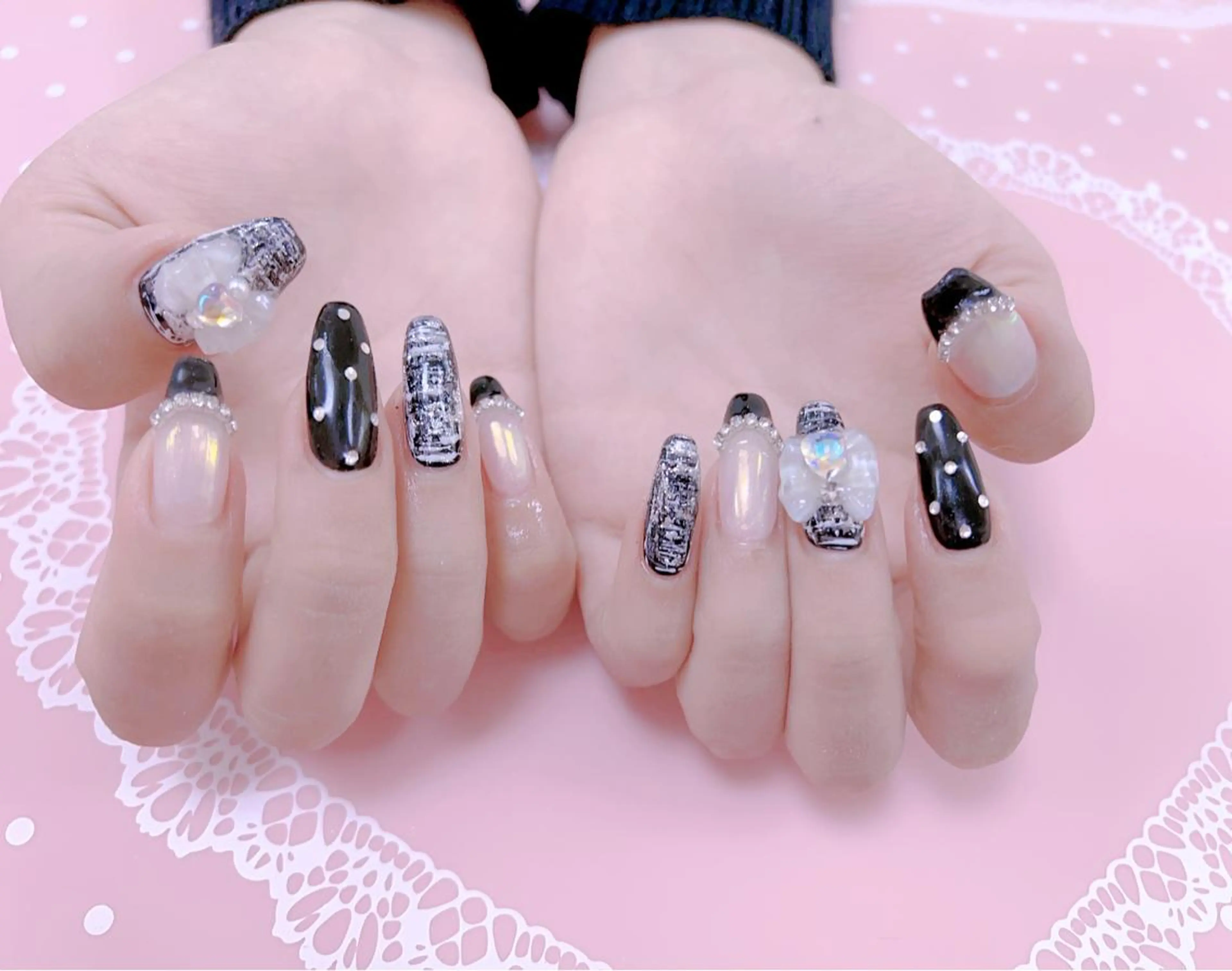 ネイル はぴねす所属・横浜 美夢のネイルデザイン