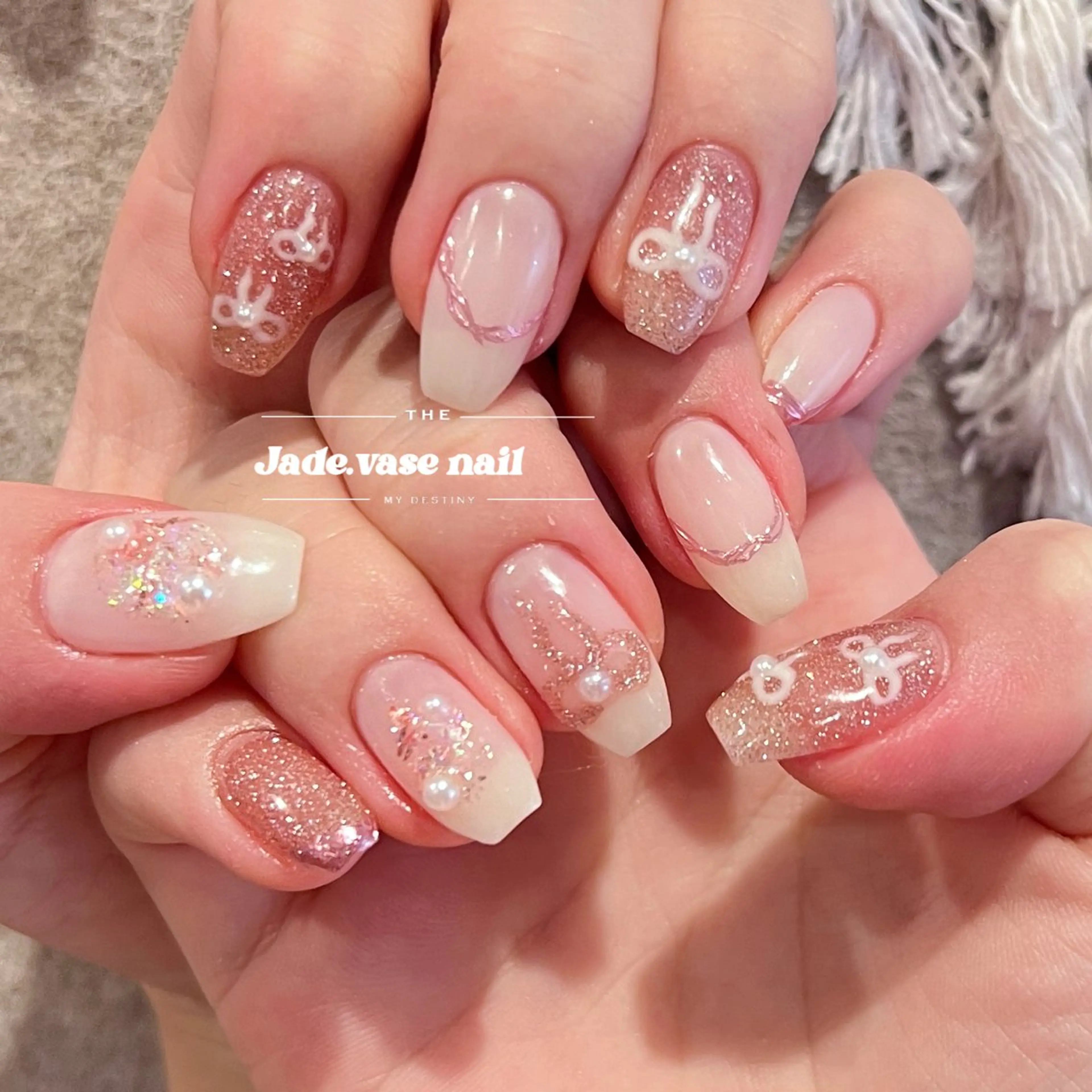 ネイル ハンドネイル ハンドケア ✰Jade.vase 银座のネイルデザイン