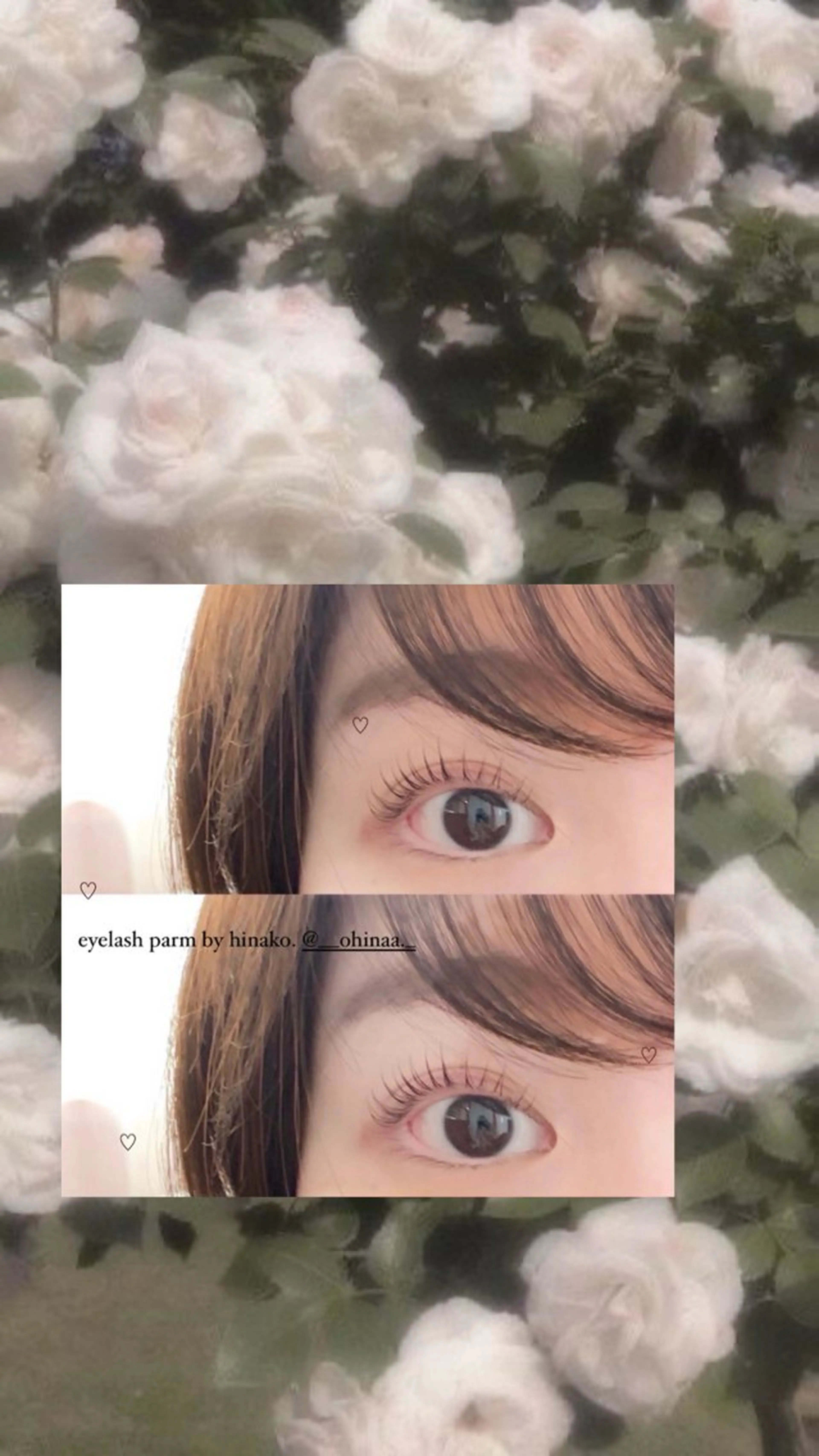 マツエク・マツパ hinako. 〰️のマツエク・マツパデザイン