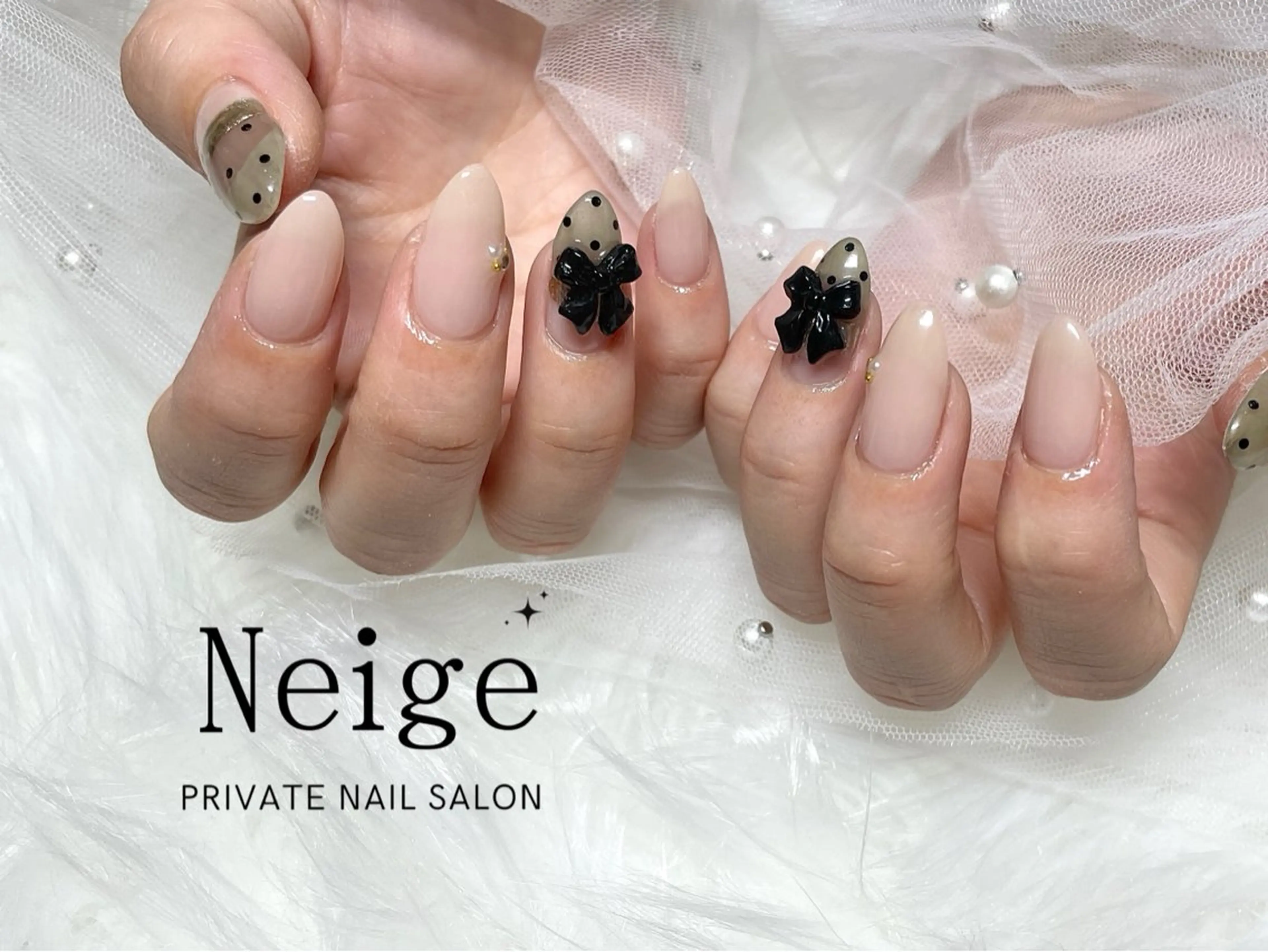 ネイル ハンドネイル Neige‪𓂃ai ＊梅津 / 松尾のネイルデザイン