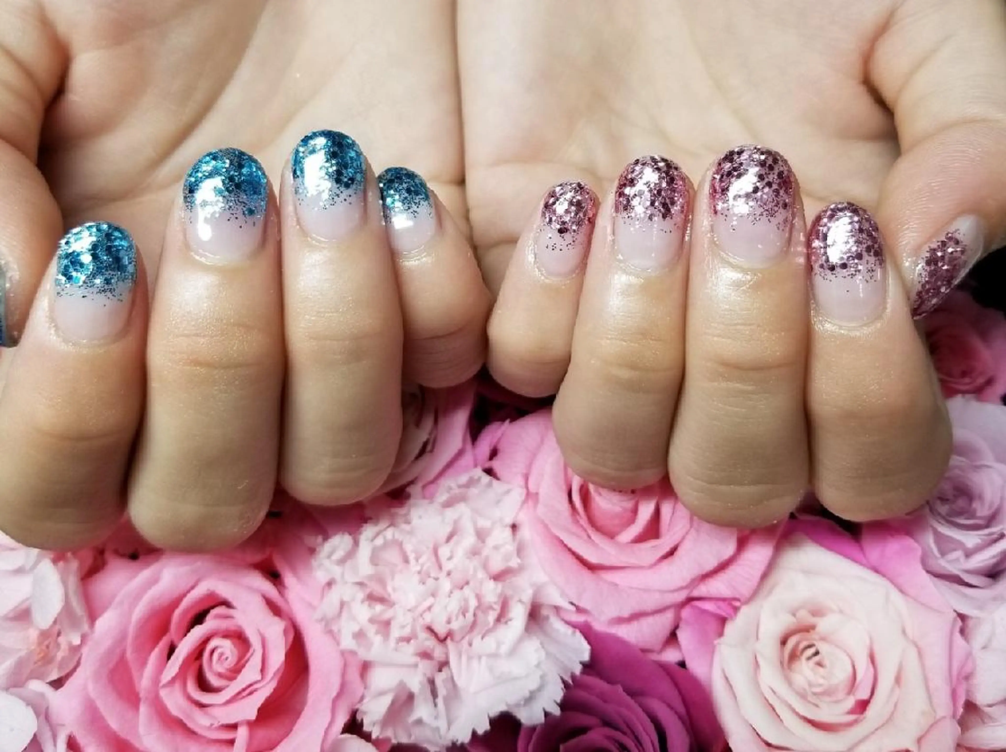 ネイル ラメ(グリッター) Laule’a 昭島店のネイルデザイン