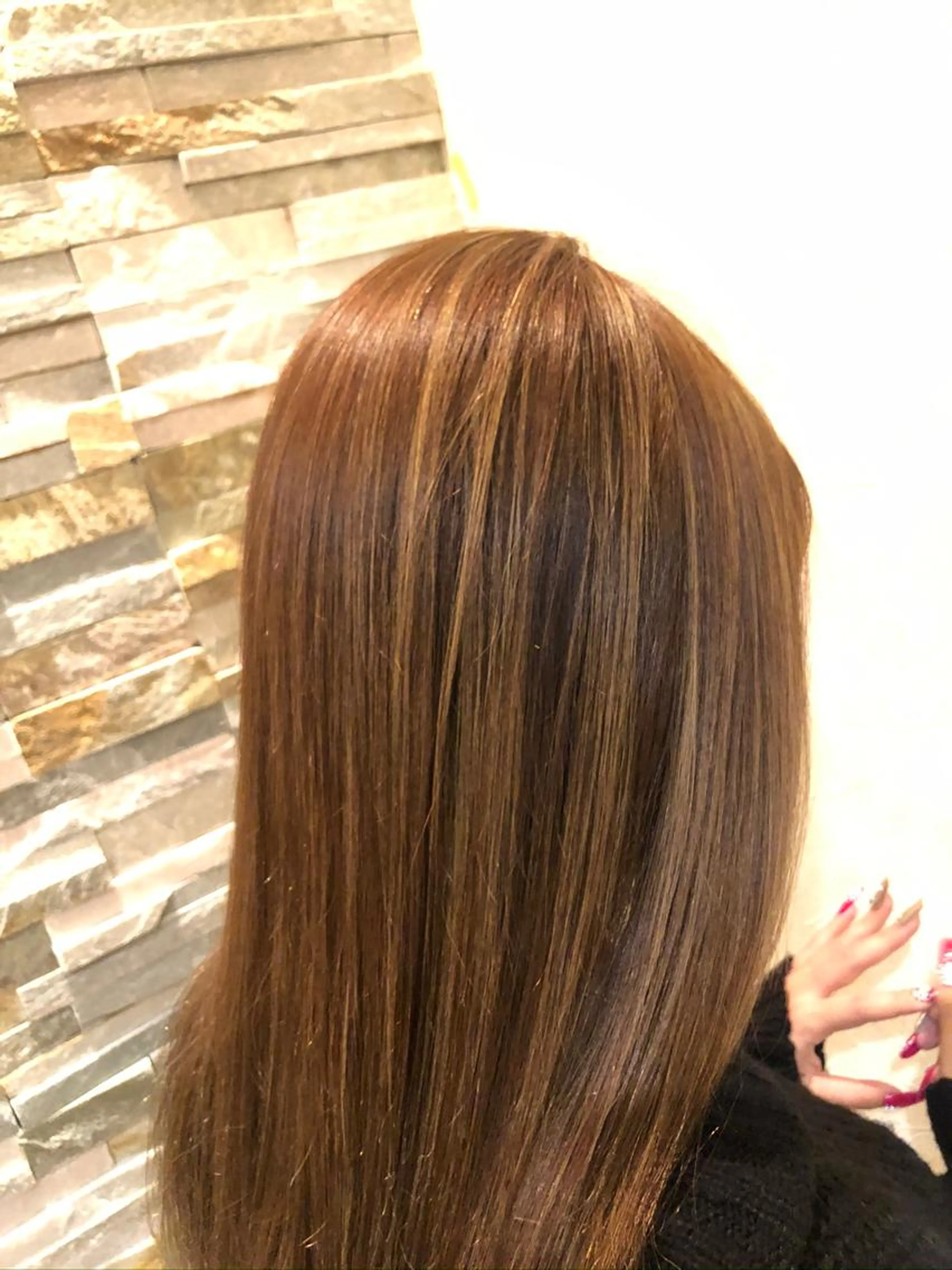 似合わせカット+ダメージレス縮毛矯正+3Stepトリートメントの写真