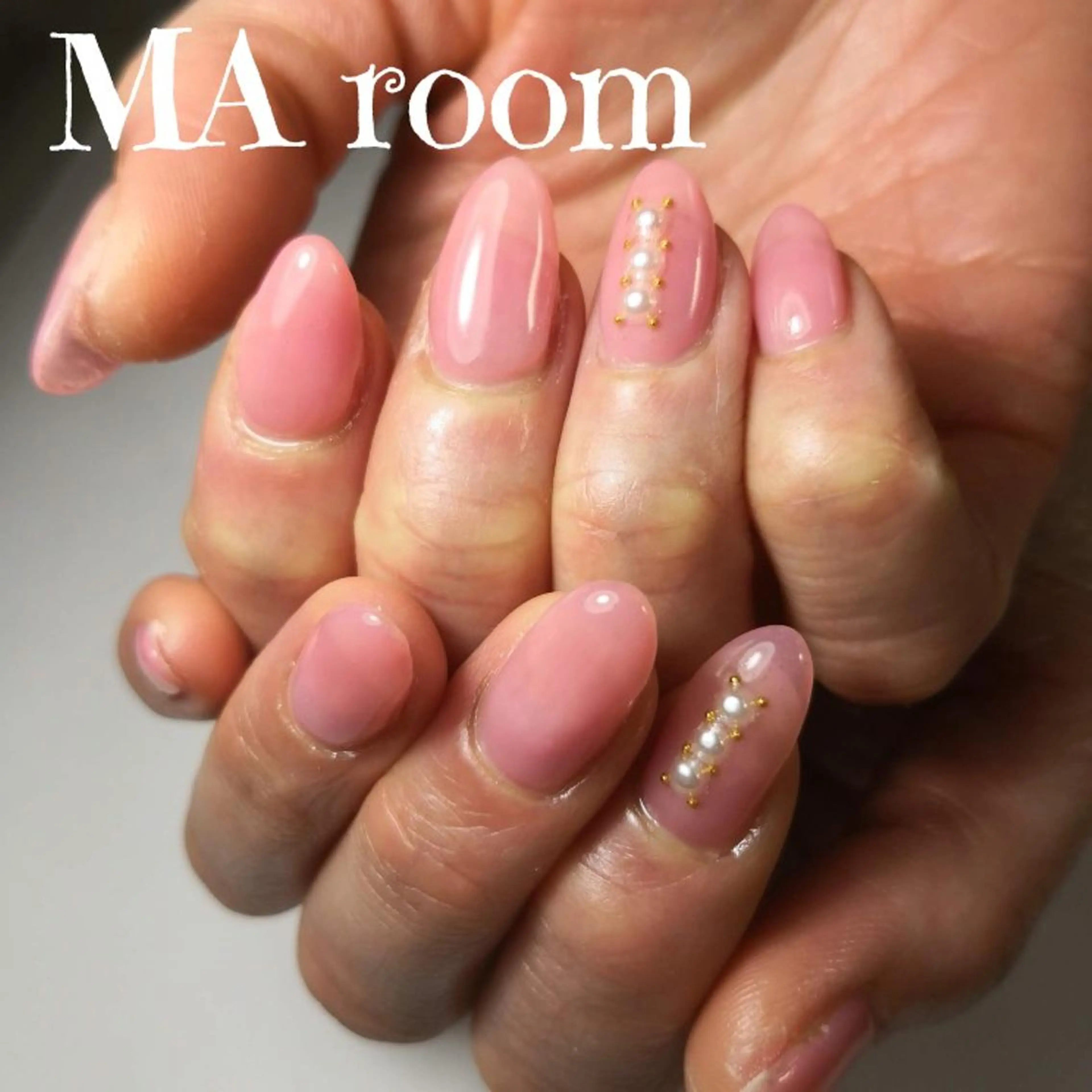 ロング ネイル &MERCI nail maoのネイルデザイン