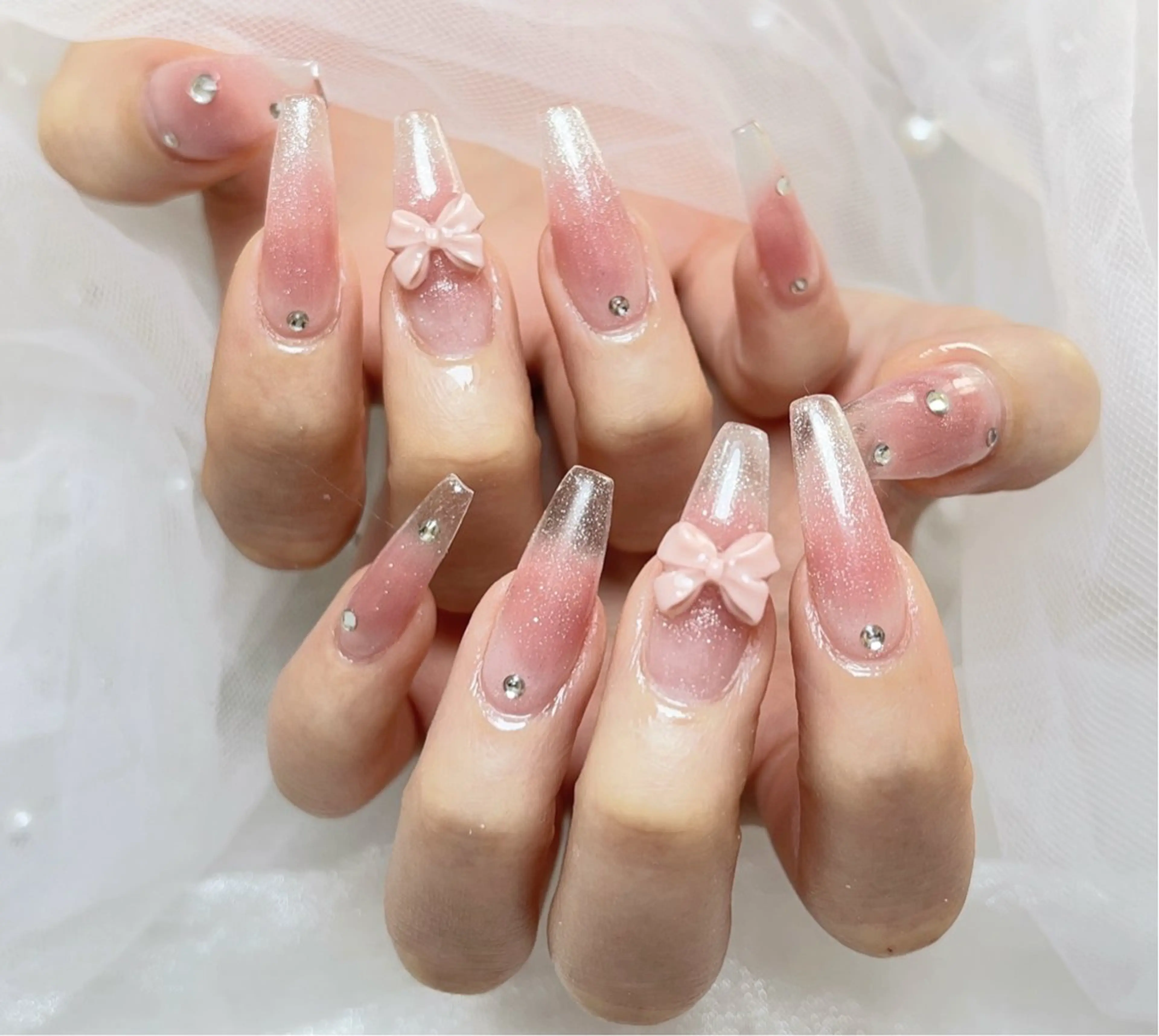 ネイル オーロラネイル チークネイル フットネイル フレンチネイル ジェルネイル NEW NAIL💞 yukiのネイルデザイン