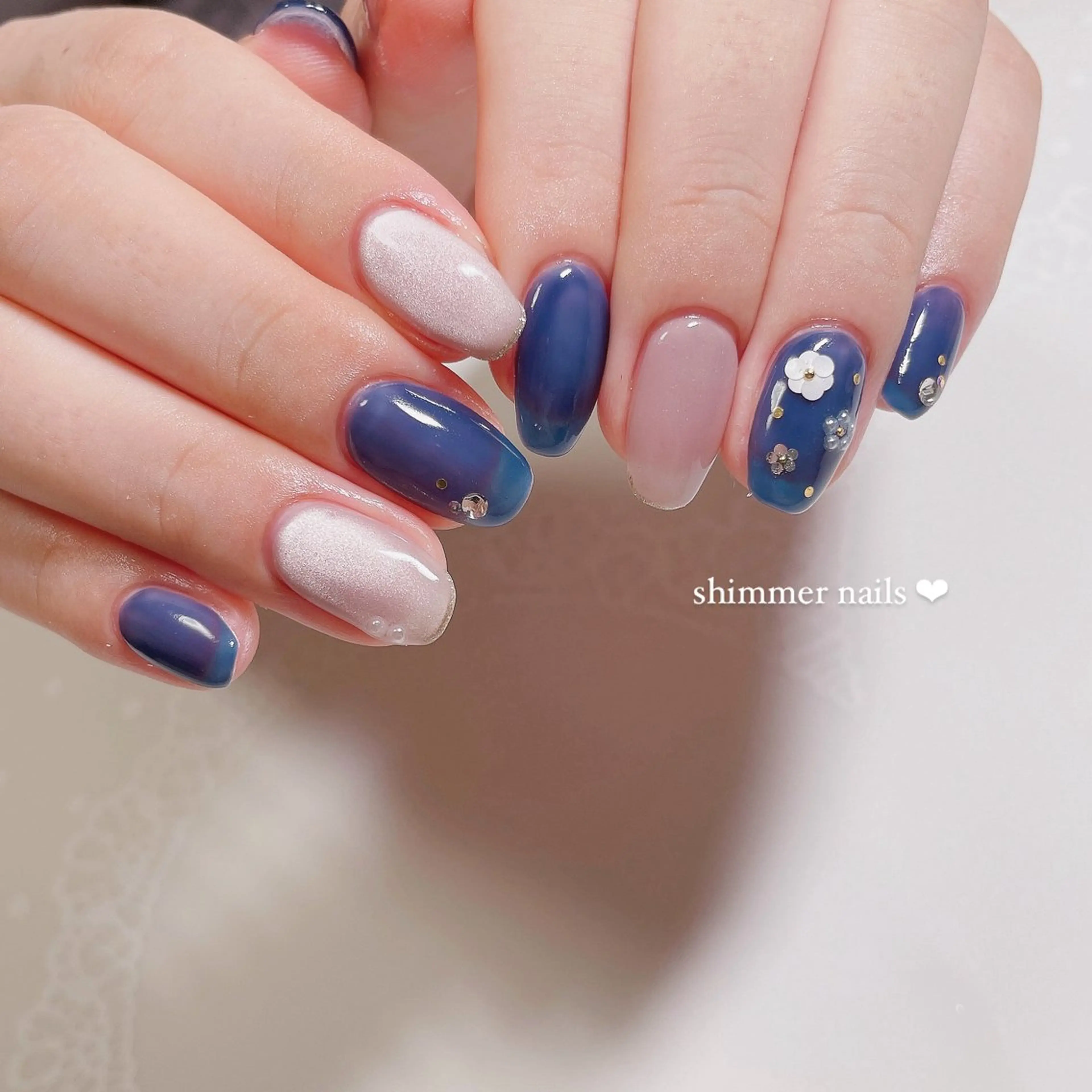 ネイル shimmer nailsのネイルデザイン