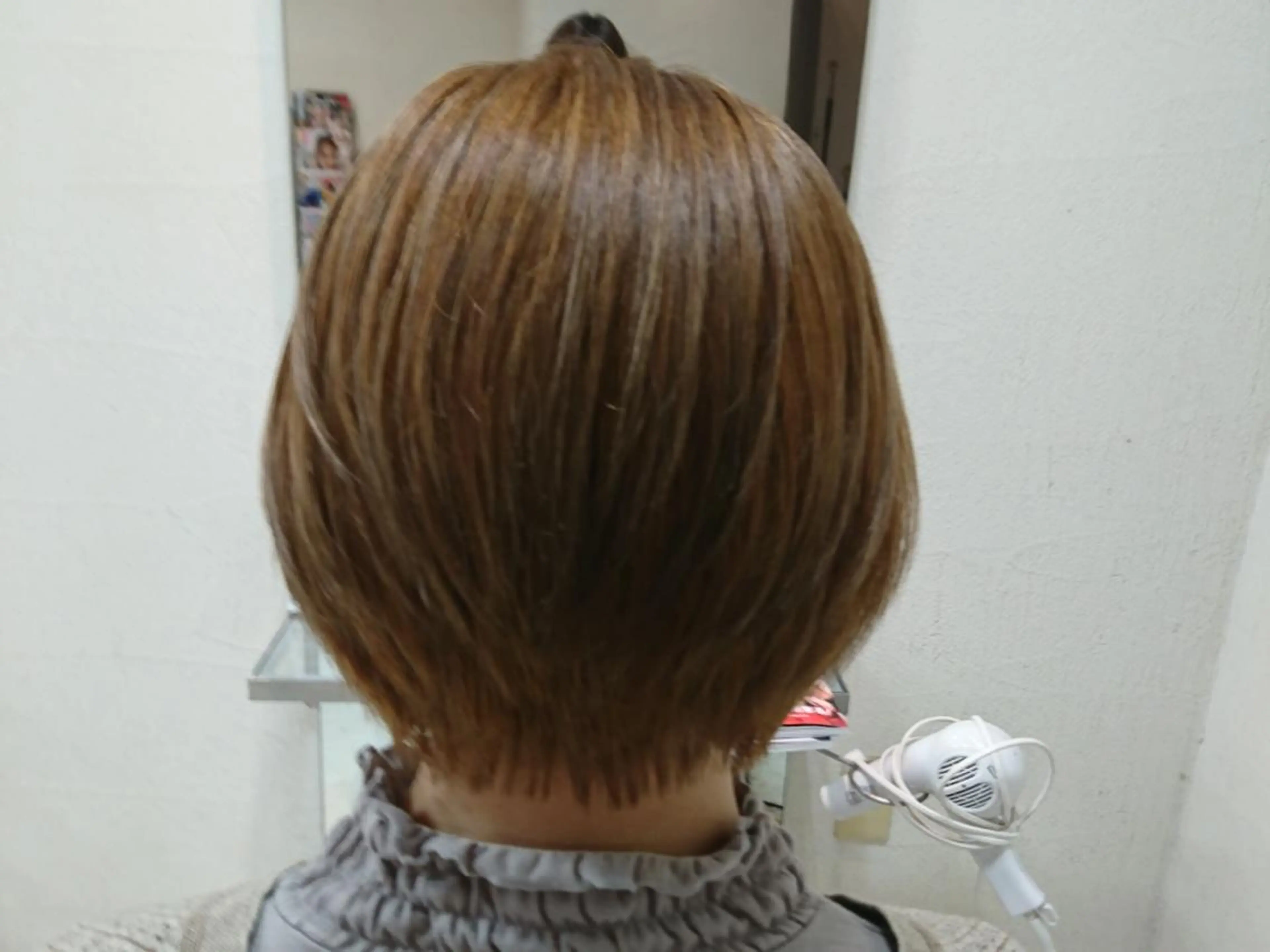 カラー ショート nagane sayakaのヘアスタイル